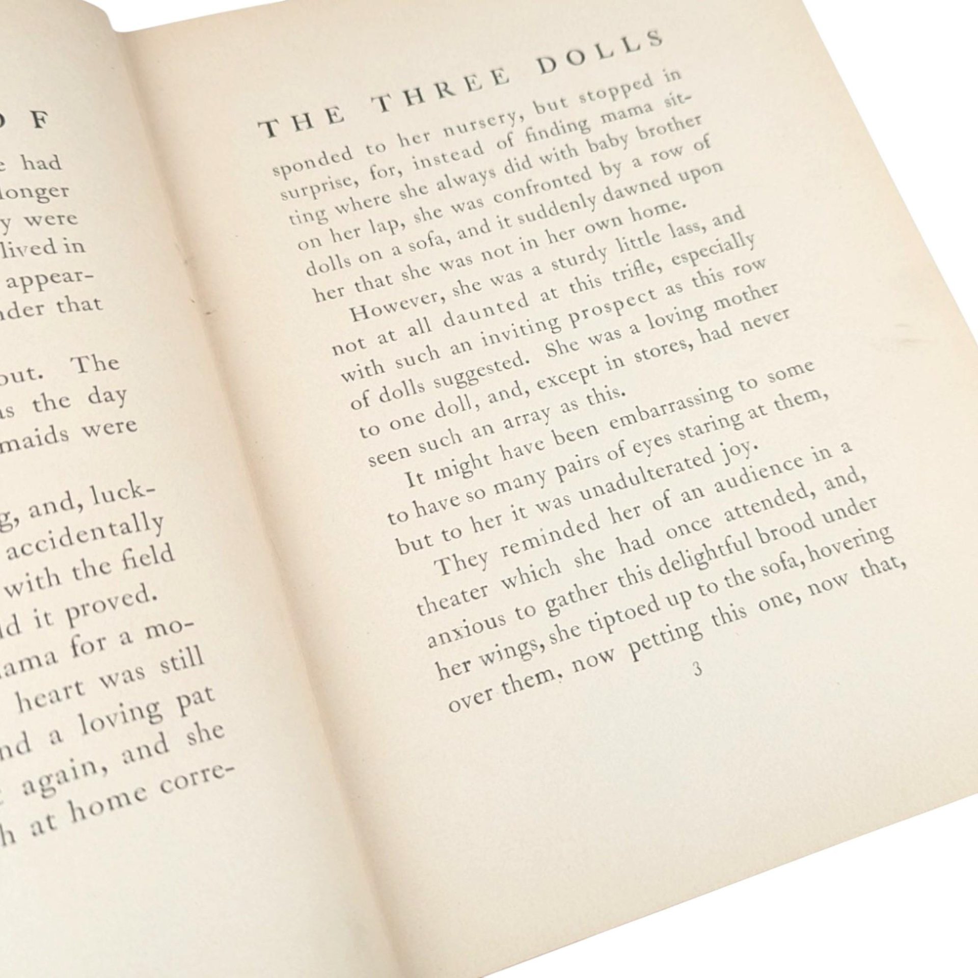 1905 Antique Children's Book, The Story of The Three Dolls, Illustrated by Virginia Keep, Josephine Scribner Gates, Hardcover, M.A. Donohue