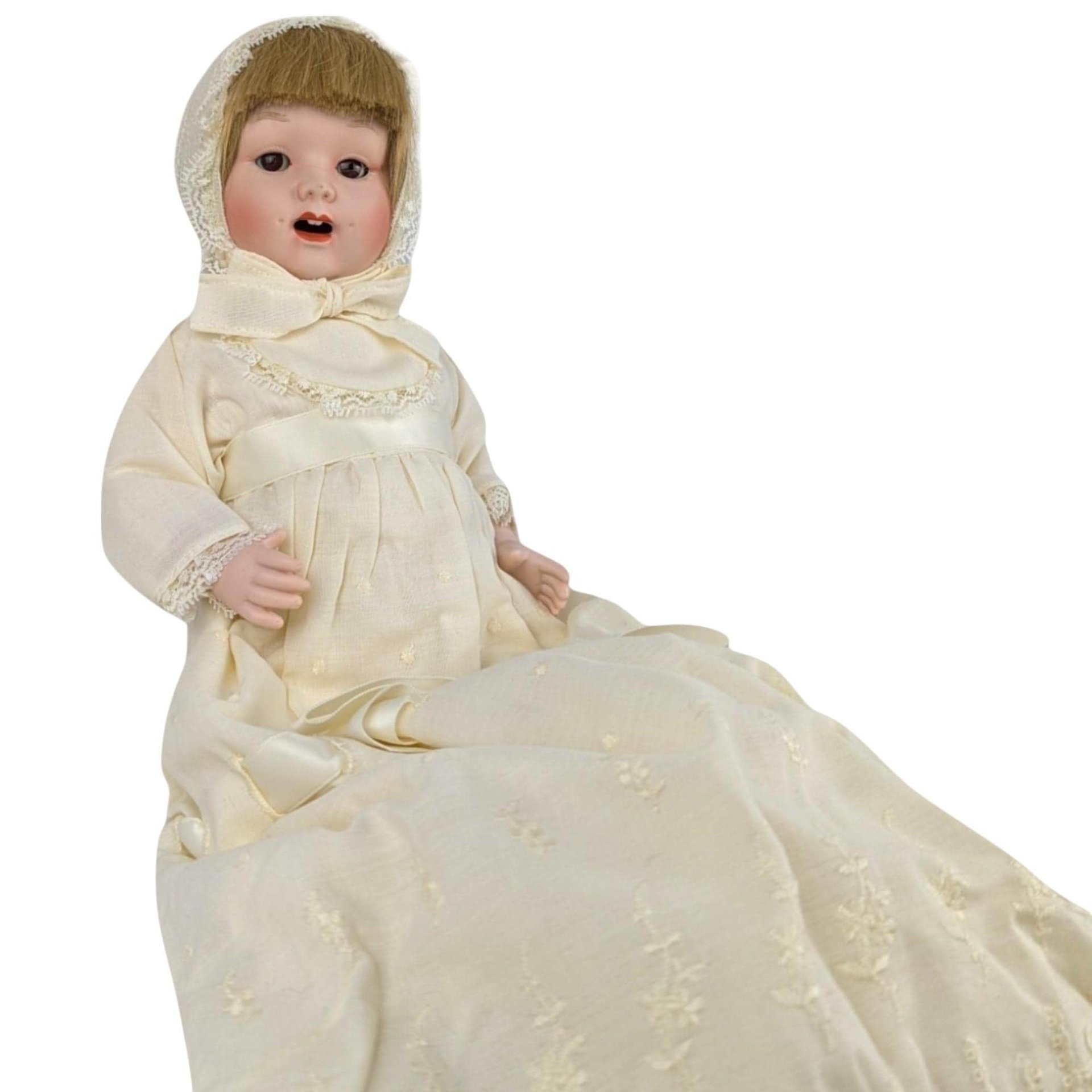 Vintage Avon Gallery Porcelain Doll, Shelburne Museum Collection, Collectible Doll, Porcelain Doll with Stand, Gift for Doll Collector