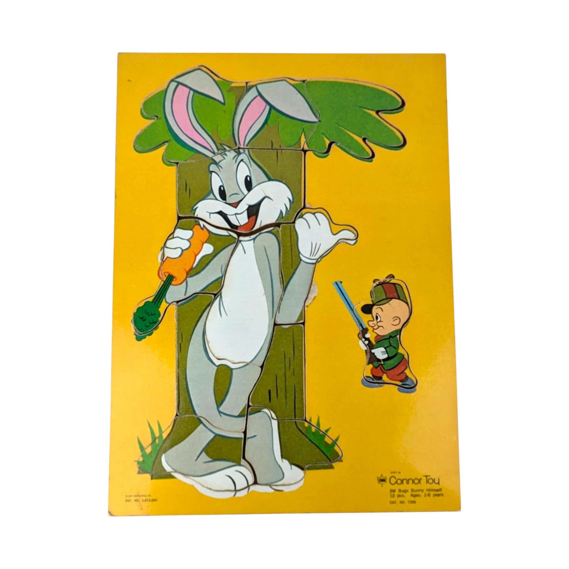 Vintage Looney Tunes Puzzles, 1970s Whitman Puzzles, 1971 Bugs Bunny Puzzle, Collectible Puzzles, Cartoon Puzzles, Gift for Kids