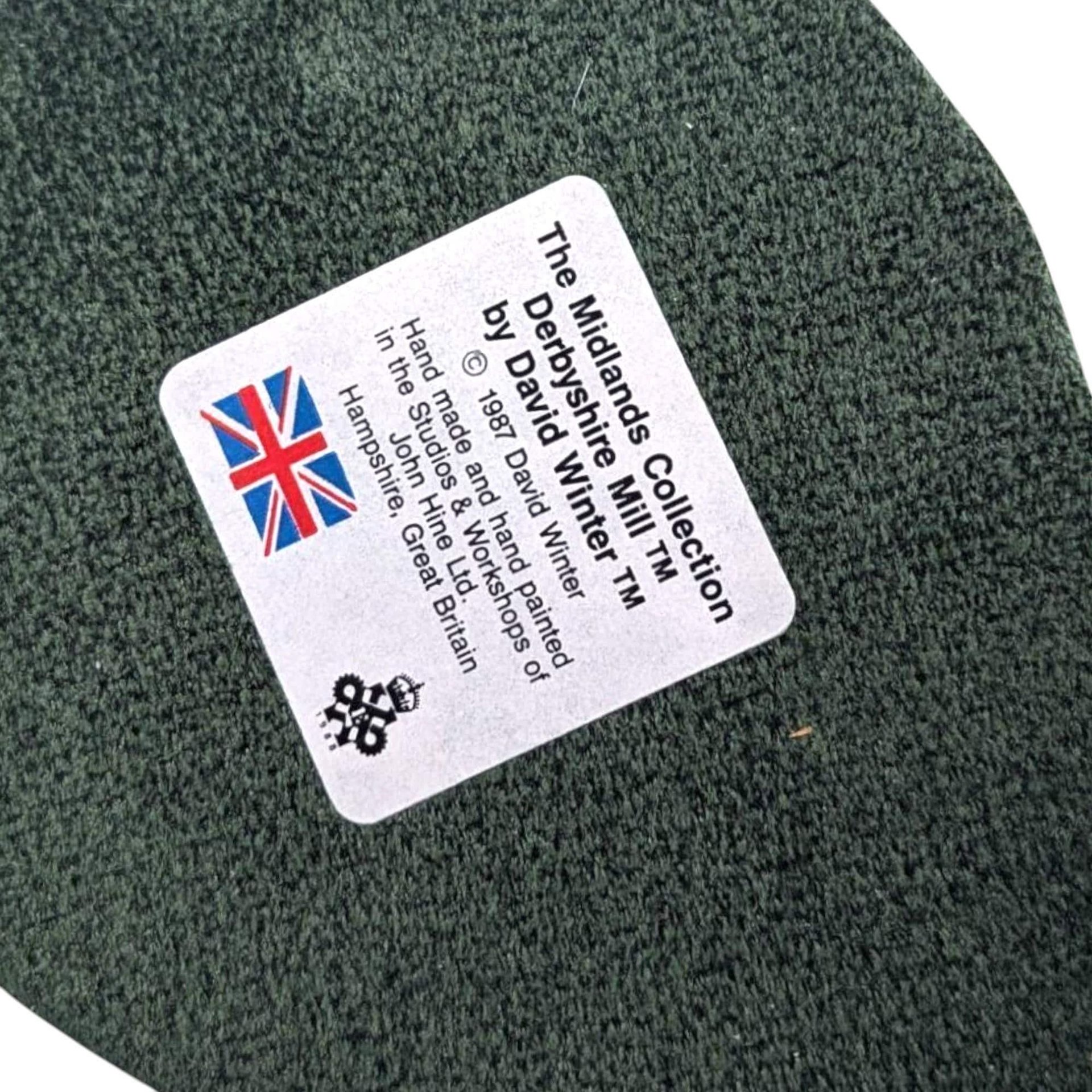 Vintage 1987 David Winter Derbyshire Mill: The Midlands Collection Figurine