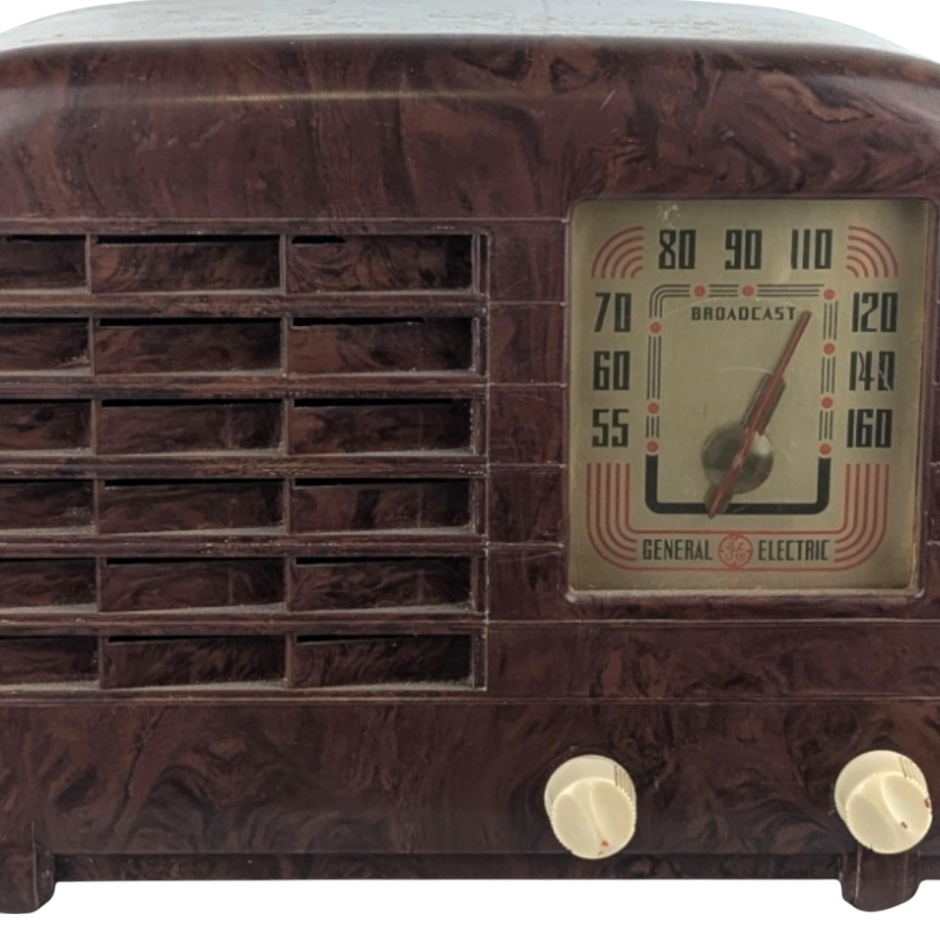 Vintage General Electric Commentator JK-51 Radio, 1940s Working Radio, Gift for Collector, Retro Home Decor