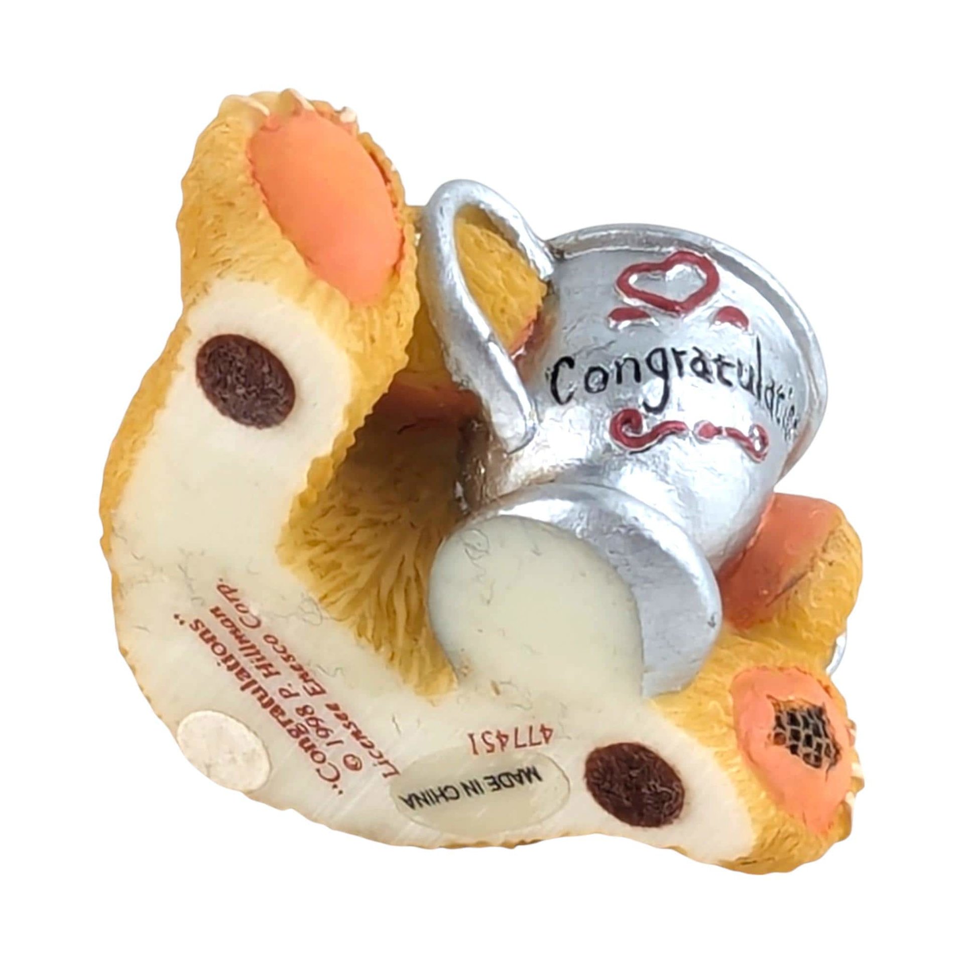Cherished Teddies Mini Bear Figurines, 1998-1999, Tumbling Teddies, Collectible Resin Bears, Gift for Teddy Bear Lovers