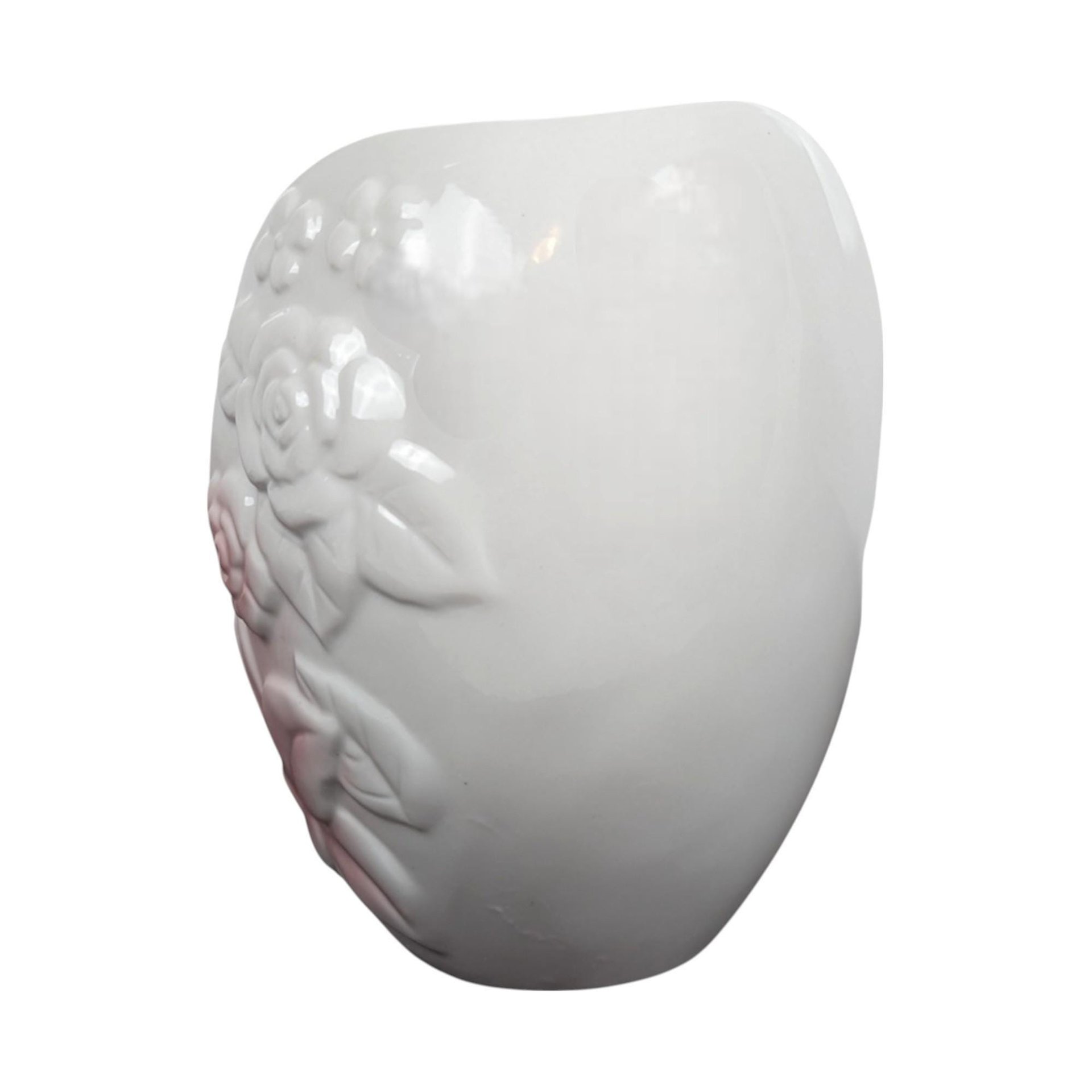 Vintage 1993 FTD Mother and Child Porcelain Vase