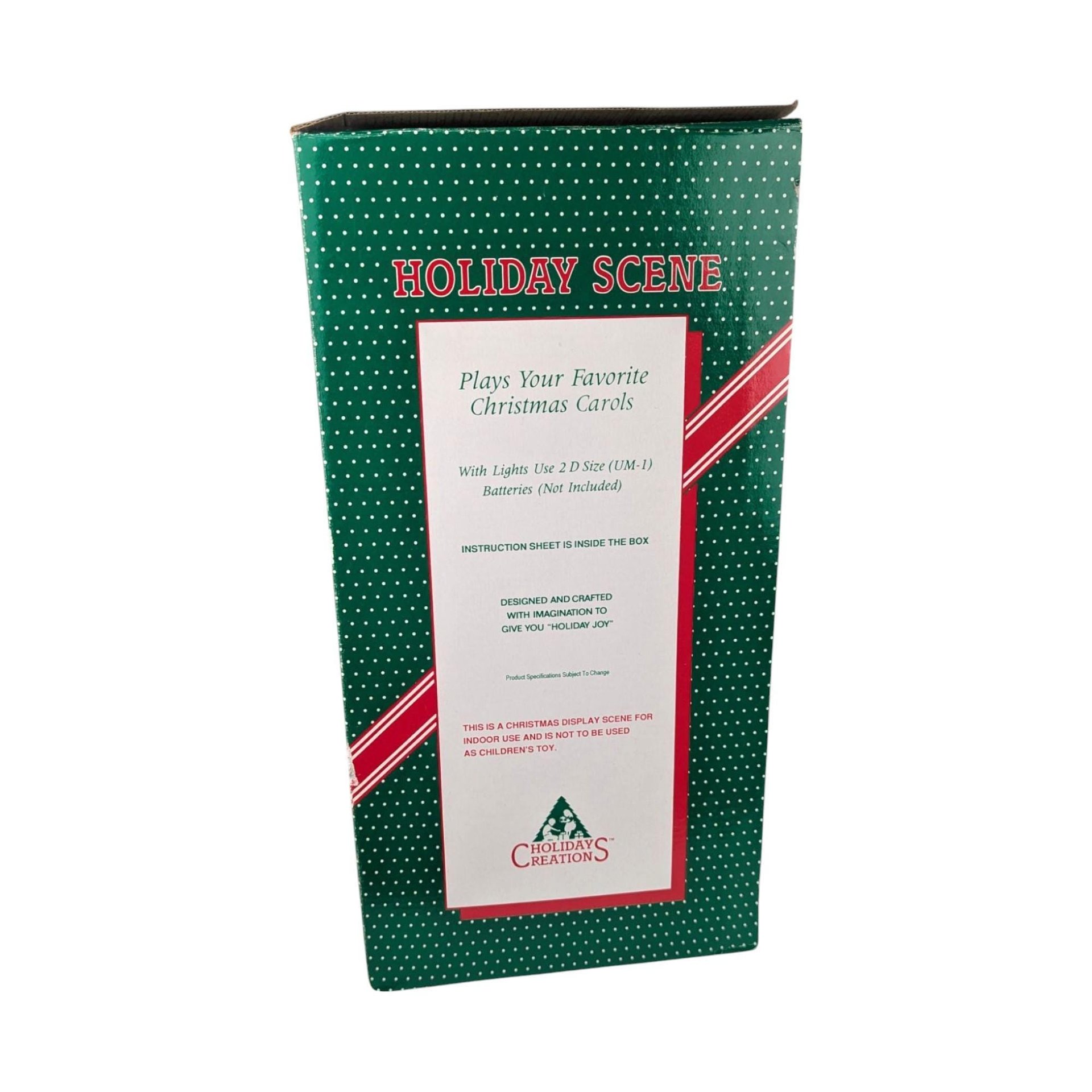 Vintage Musical Carolers Figurine: Light-Up Christmas Decor