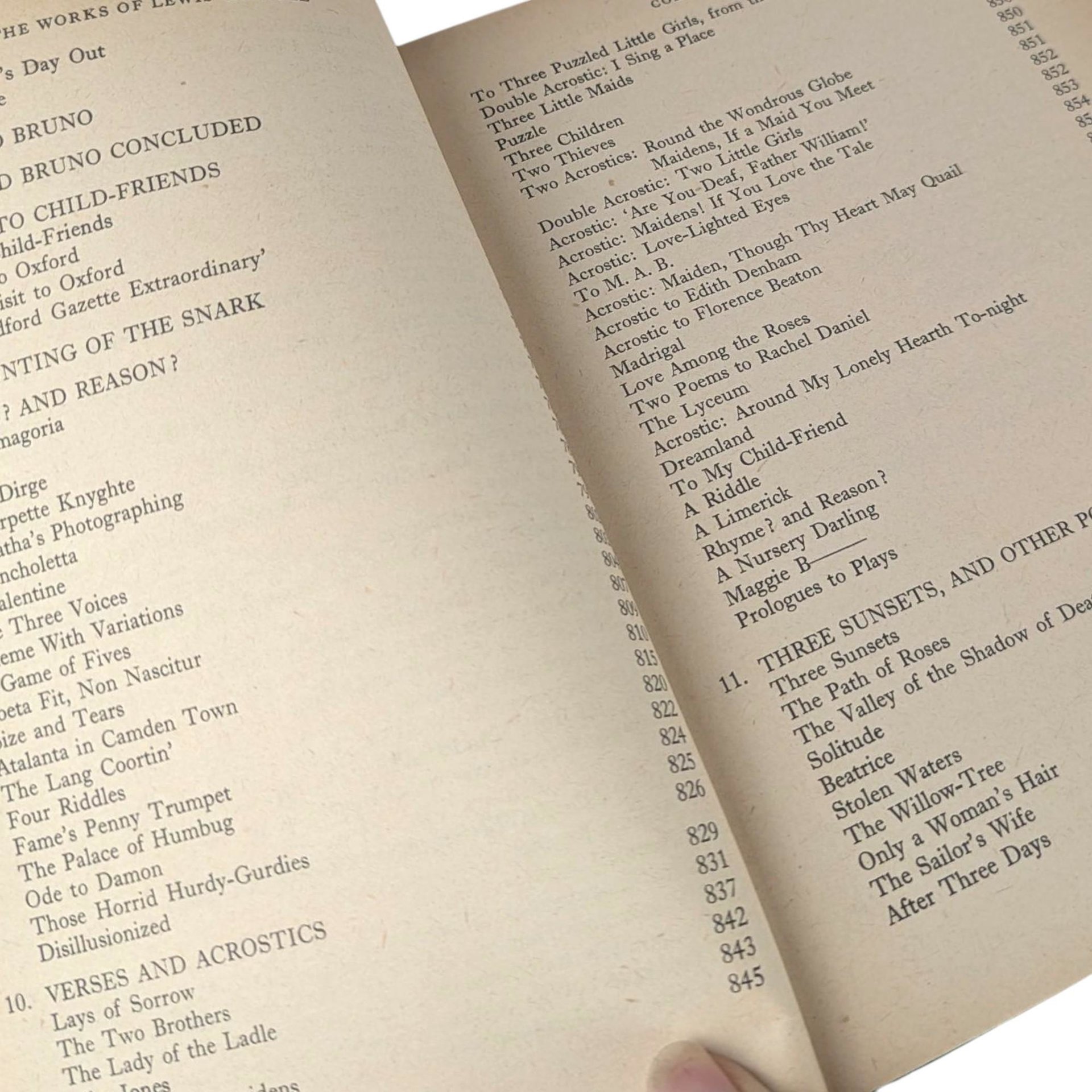 1965 Lewis Carroll Anthology: Alice in Wonderland, John Tenniel Illustrations