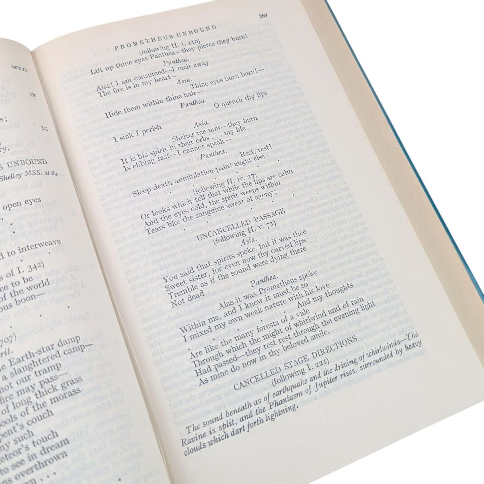 1967 Shelley Poetical Works: Oxford University Press Vintage Poetry