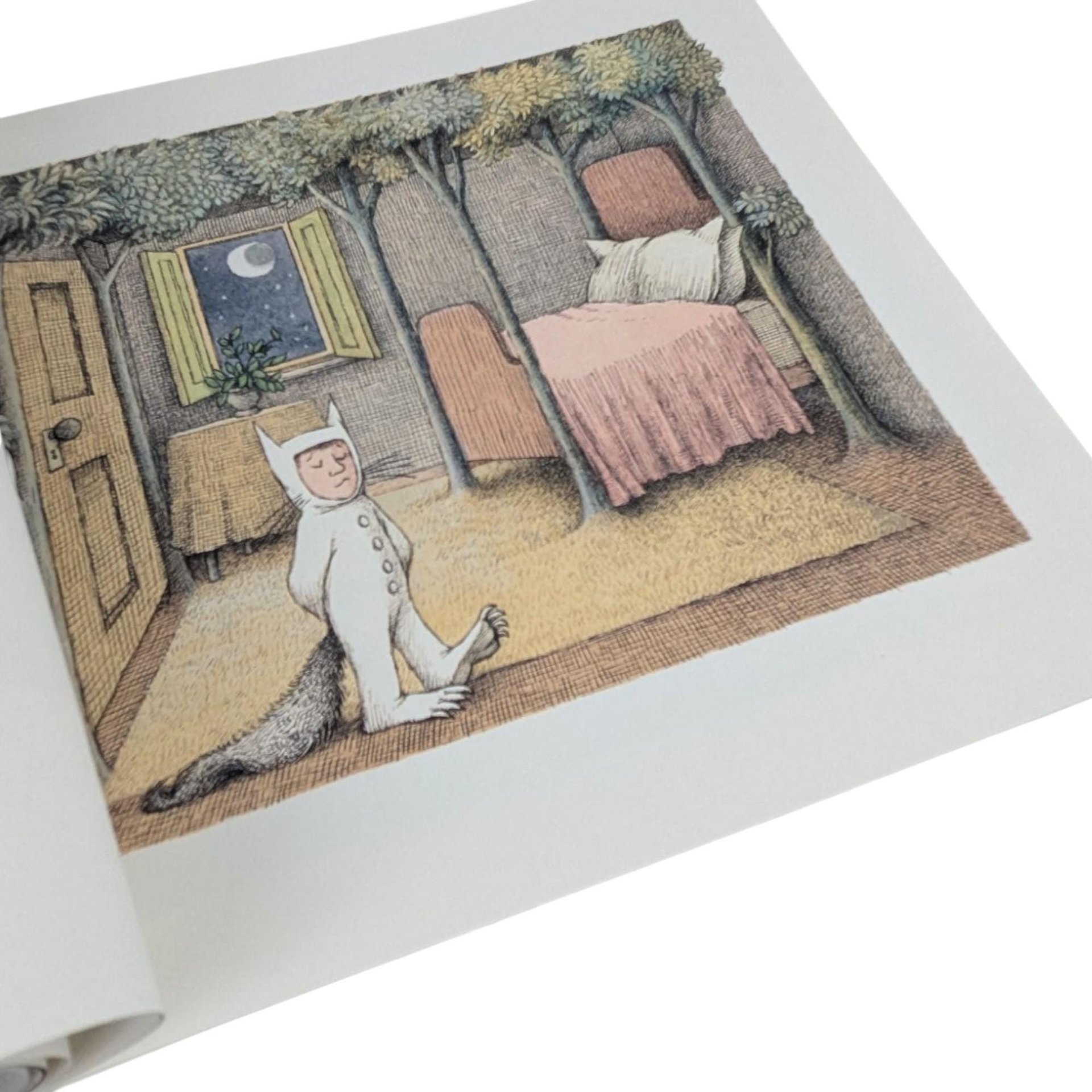 Vintage Where the Wild Things Are by Maurice Sendak, 1991 Softcover, Children's Book, Illustrated Classic, Bedtime Story, Nostalgic Gift