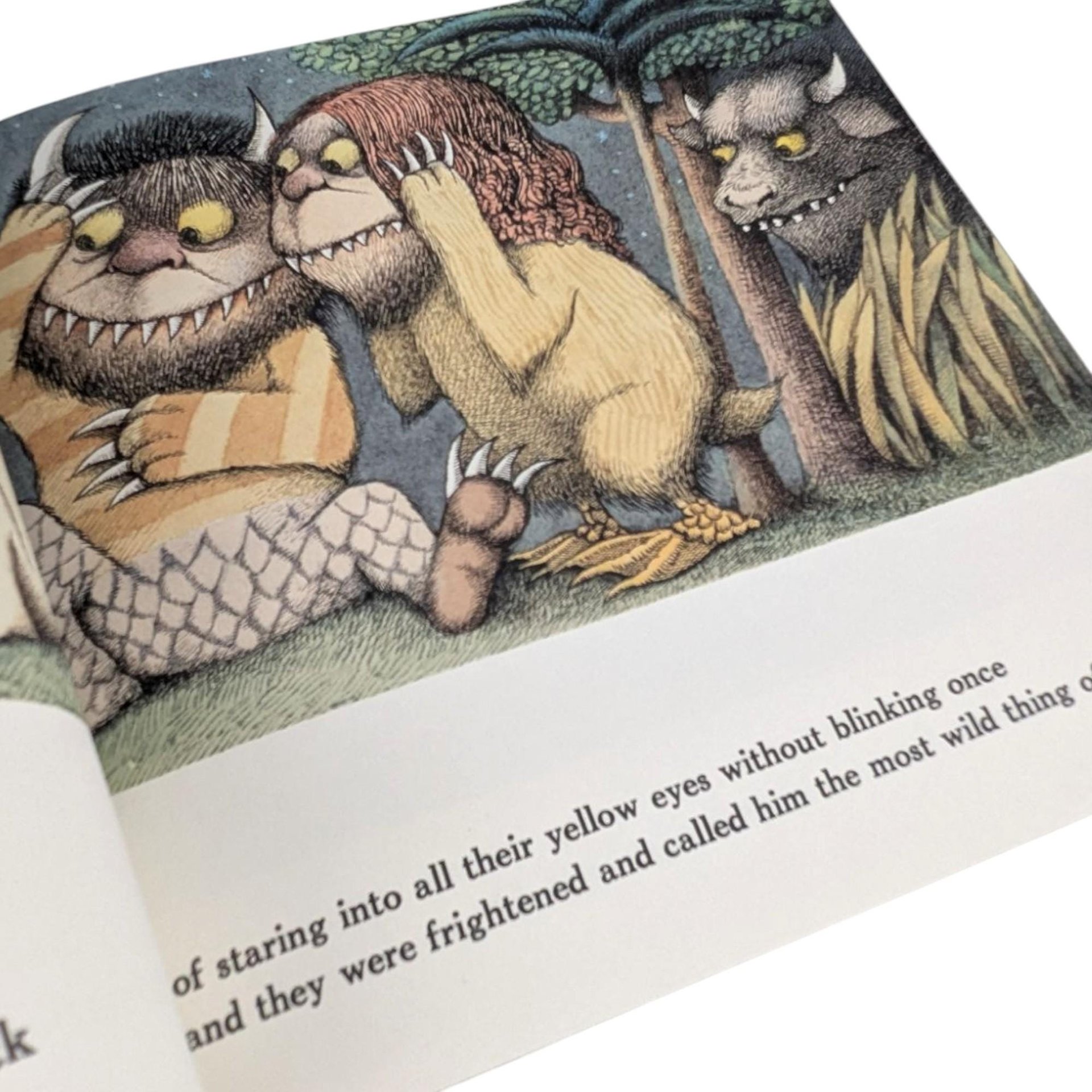 Vintage Where the Wild Things Are by Maurice Sendak, 1991 Softcover, Children's Book, Illustrated Classic, Bedtime Story, Nostalgic Gift