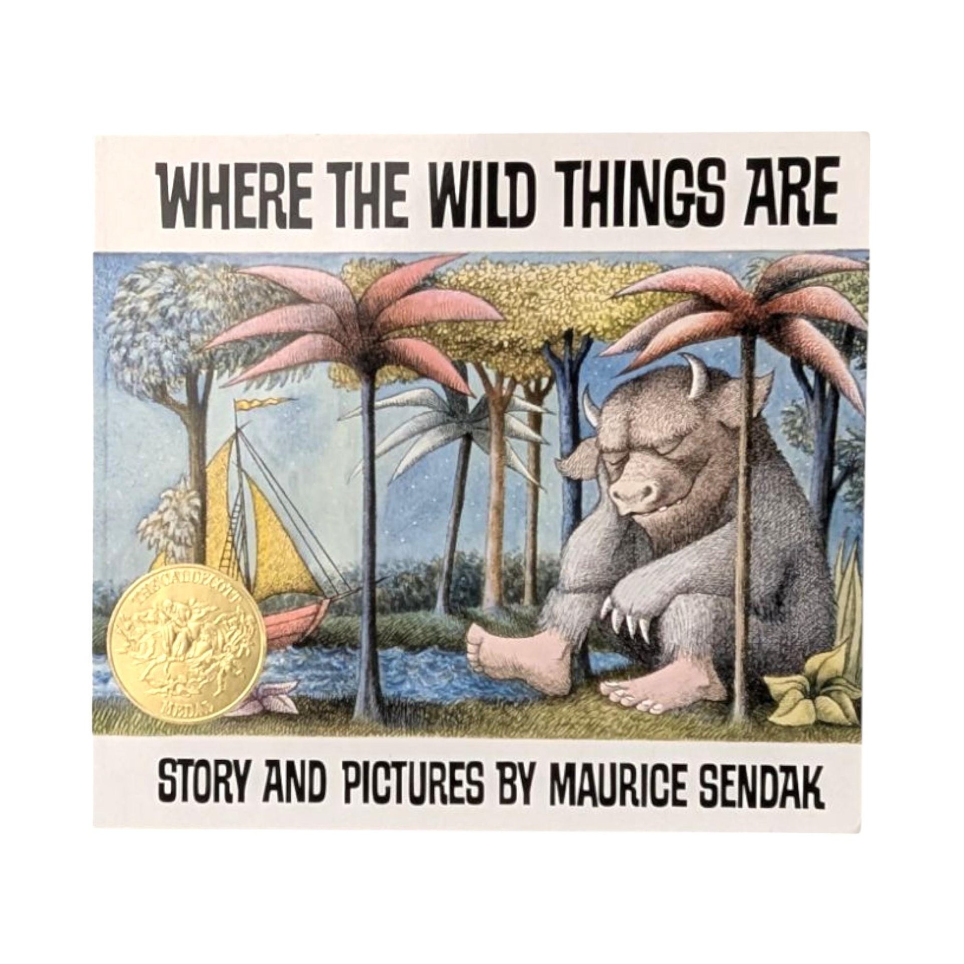 Vintage Where the Wild Things Are by Maurice Sendak, 1991 Softcover, Children's Book, Illustrated Classic, Bedtime Story, Nostalgic Gift