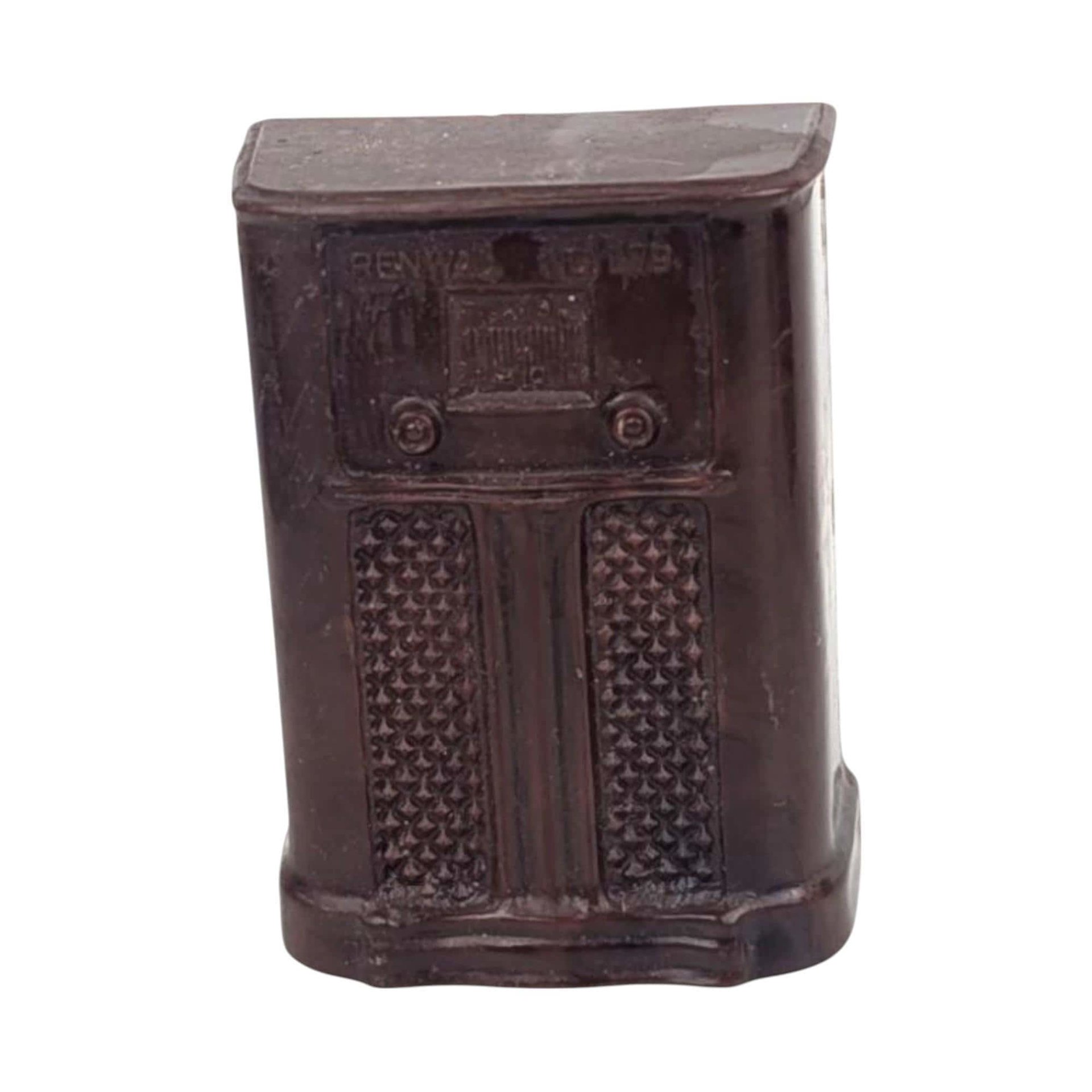 Vintage Dollhouse Furniture Set, 1:16 Scale Renwal & Ideal, Colonial Hutch, Fireplace, Dresser, Radios, 1950s Miniature Lot