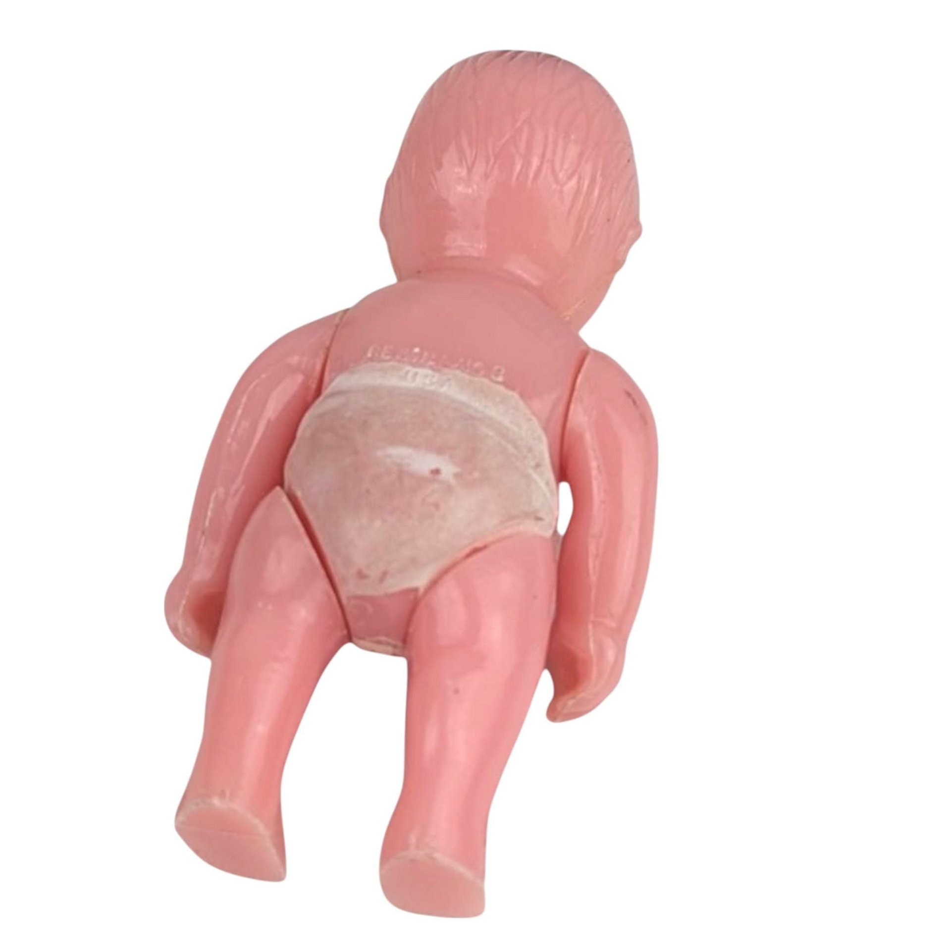 Vintage Dollhouse Nursery Set: 1950s Renwal Playpen, Wooden Cradle, Miniature Babies