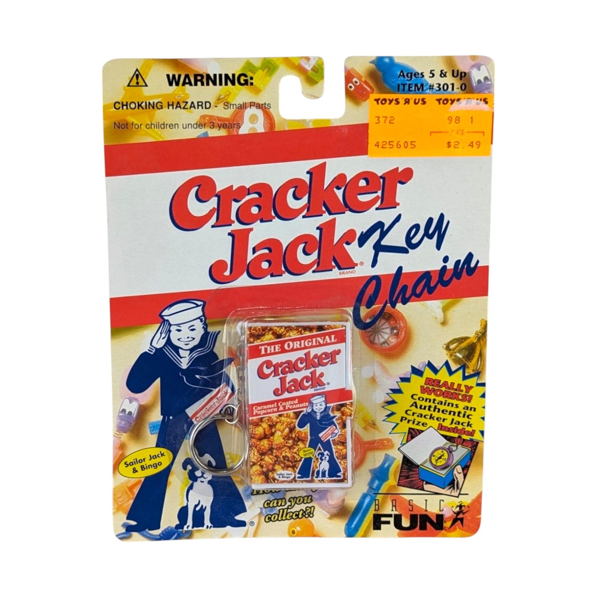 Vintage Cracker Jack Lot, Snack Containers, Bendable Toy, Refrigerator Magnets, Keychains, Collectible Toys, Nostalgic Gifts, Retro Novelty