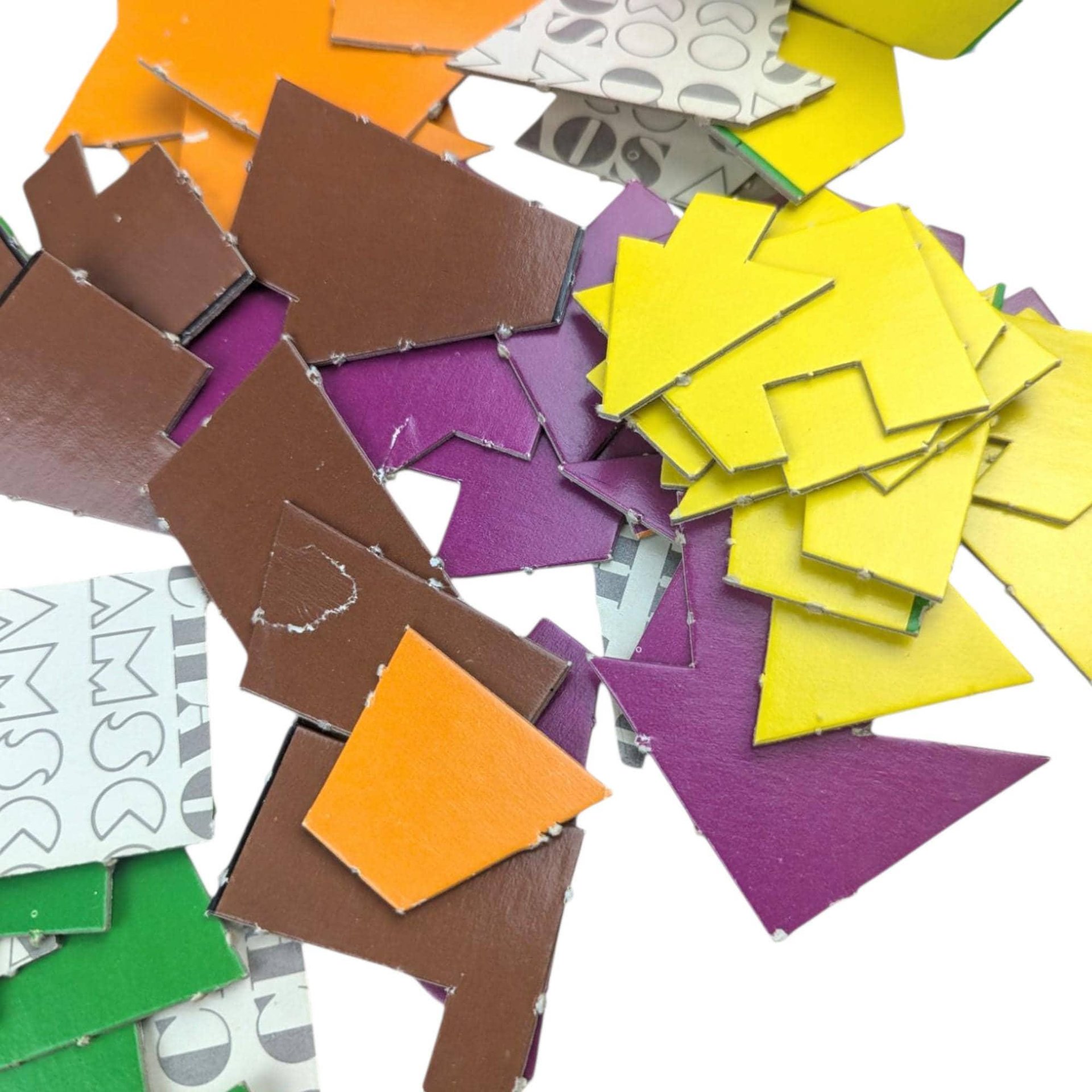 Vintage 1965 Amsco Chaos Card Game: Mid-Century Family Puzzle