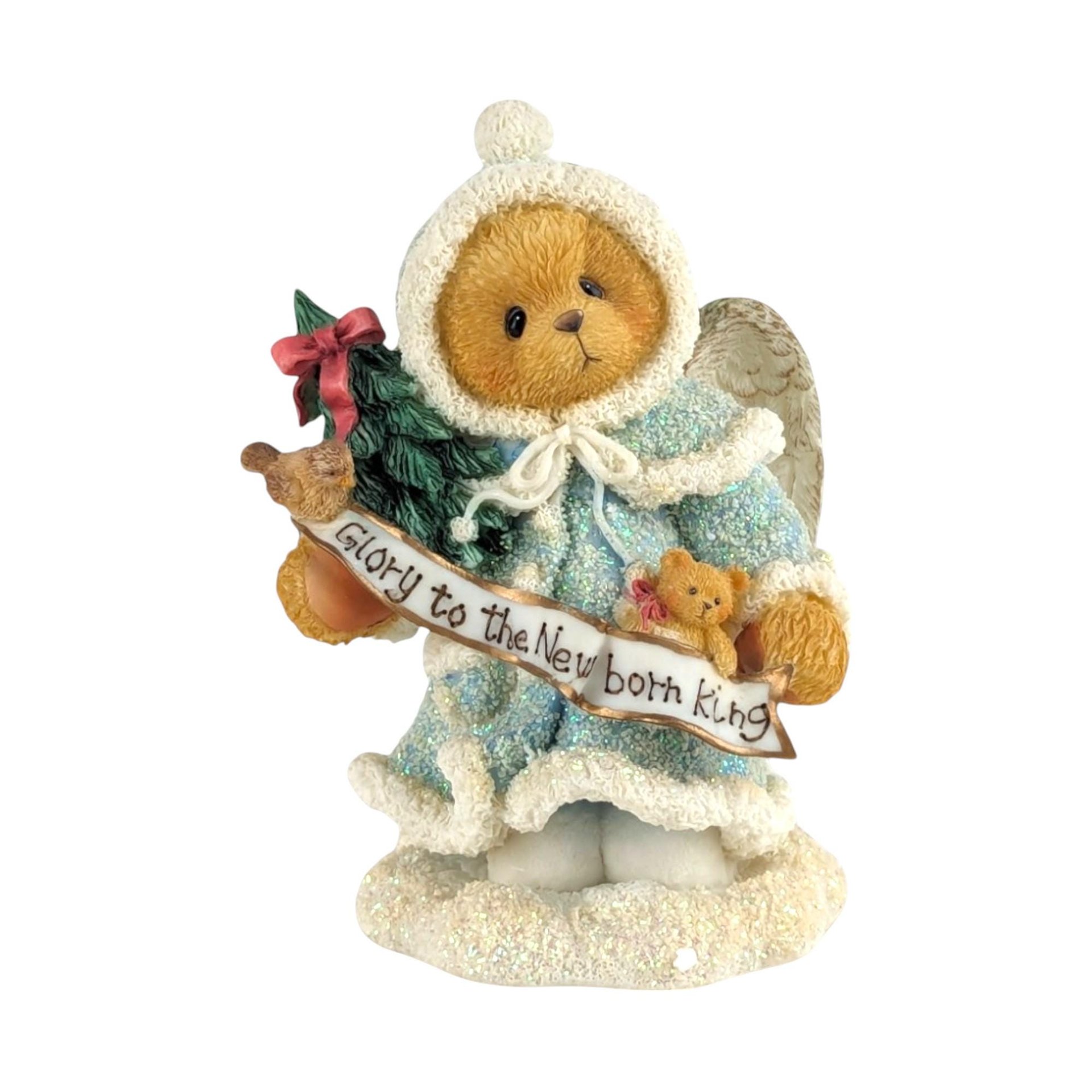 Vintage Cherished Teddies Figurines, 1992-1997, Collectible Bears, Wedding Music Box, Gift for Collector, Home Decor
