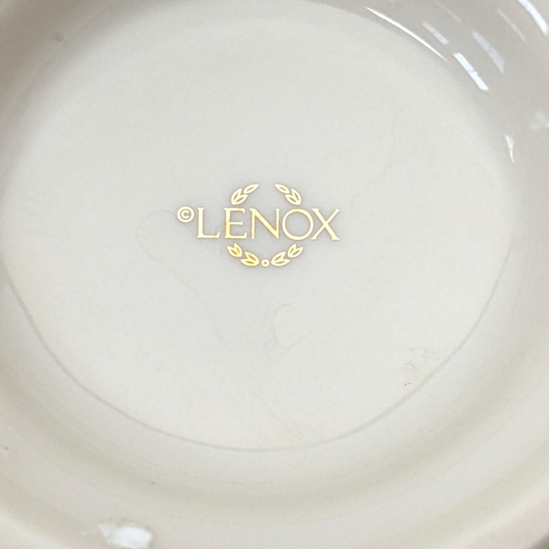 Vintage Lenox Vase Set | Rosebud Collection Cream Vases with Gold Trim | Mismatched Beaded Votive Candle Holders | 4 Piece Lot