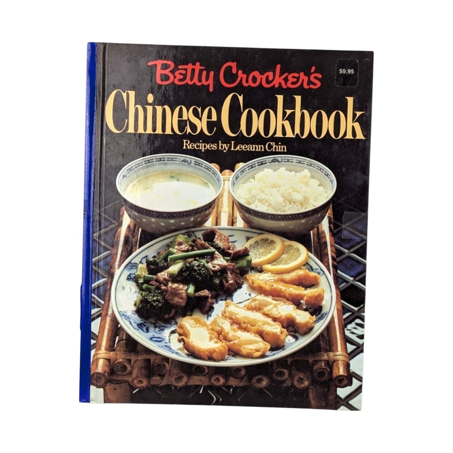 1981 Betty Crocker's Chinese Cookbook, Vintage Cookbook, Leeann Chin Recipes, Hardcover Cookbook, Collectible Cookbook, Asian Cuisine