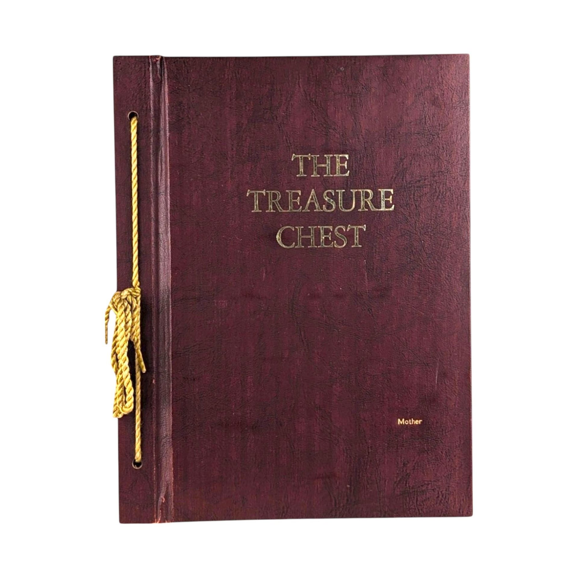 Vintage 1965 The Treasure Chest Hardcover Book, Inspirational Quotes, Poems, Sentiments, Prayers, Gift for Mother