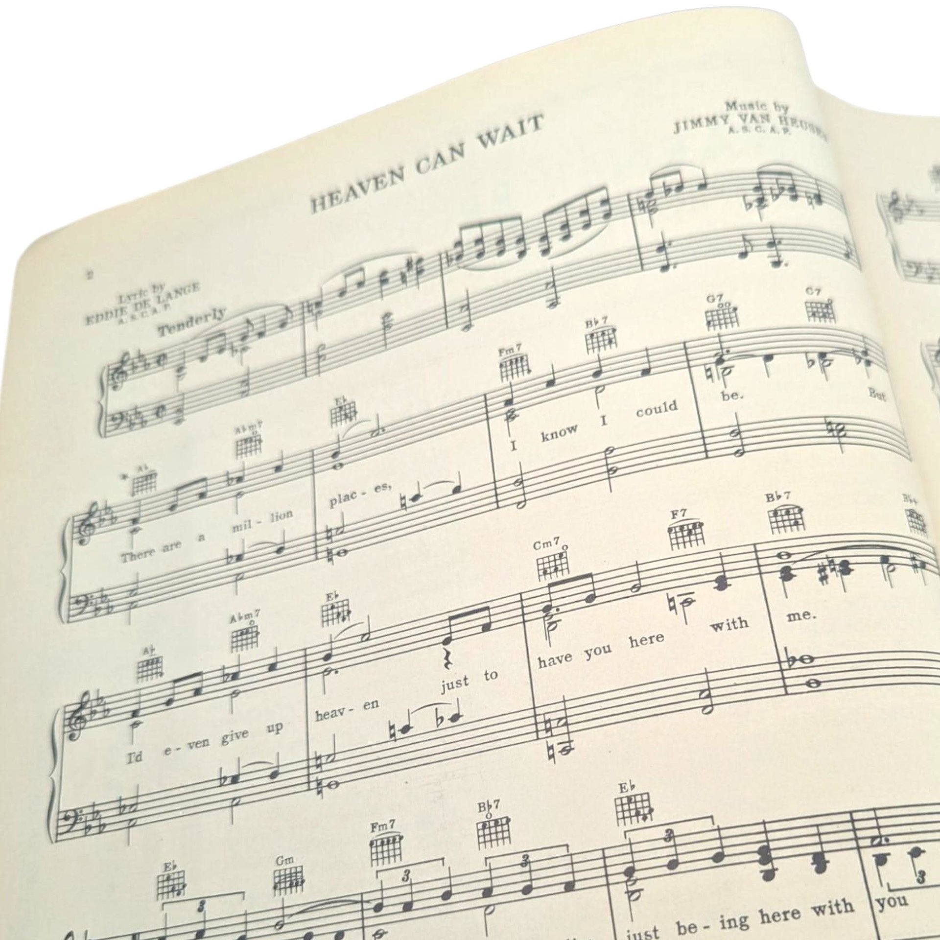 1939 Warner Bros Songbook: Golden Age Hollywood Sheet Music