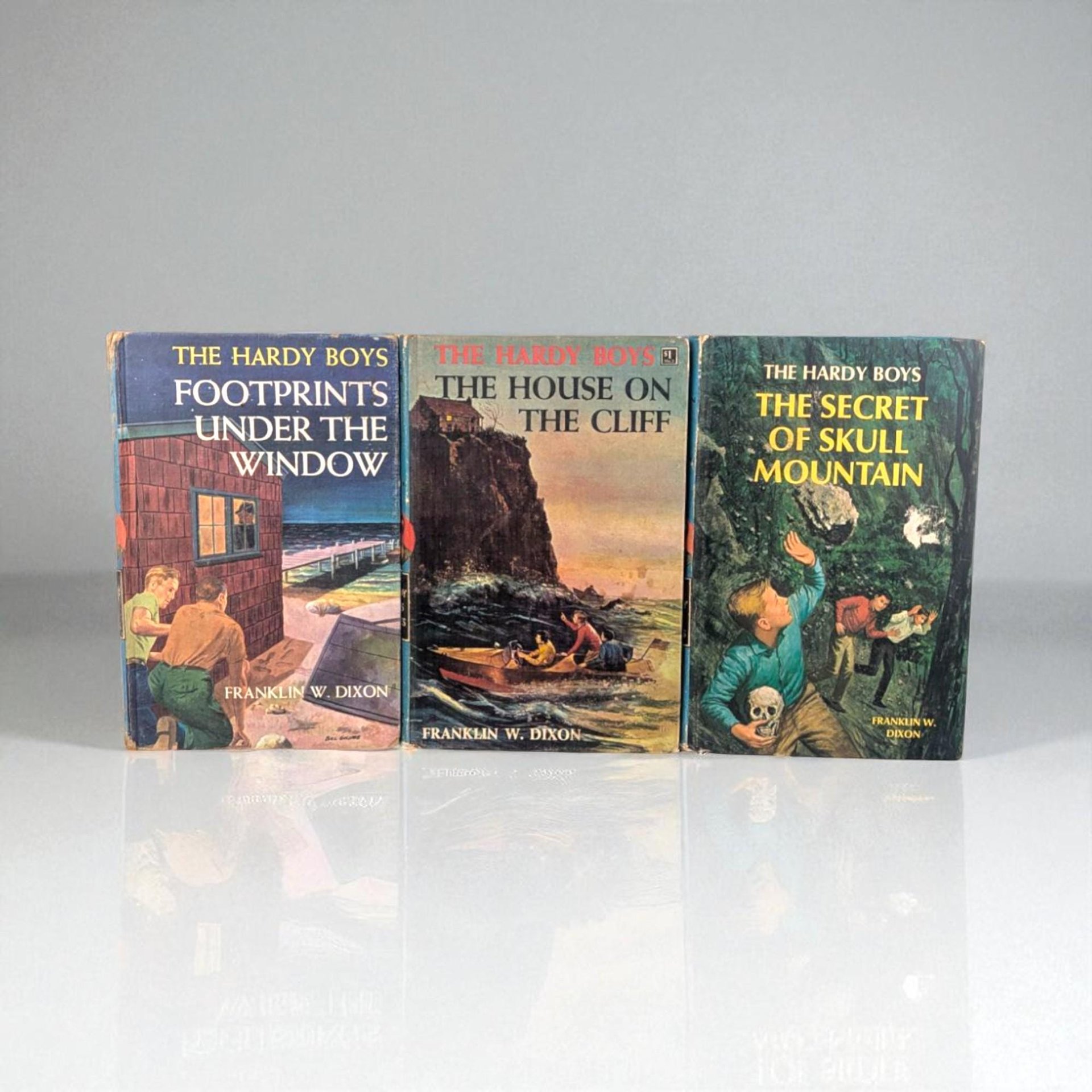 Vintage Hardy Boys Book Set: Classic Mysteries Trio
