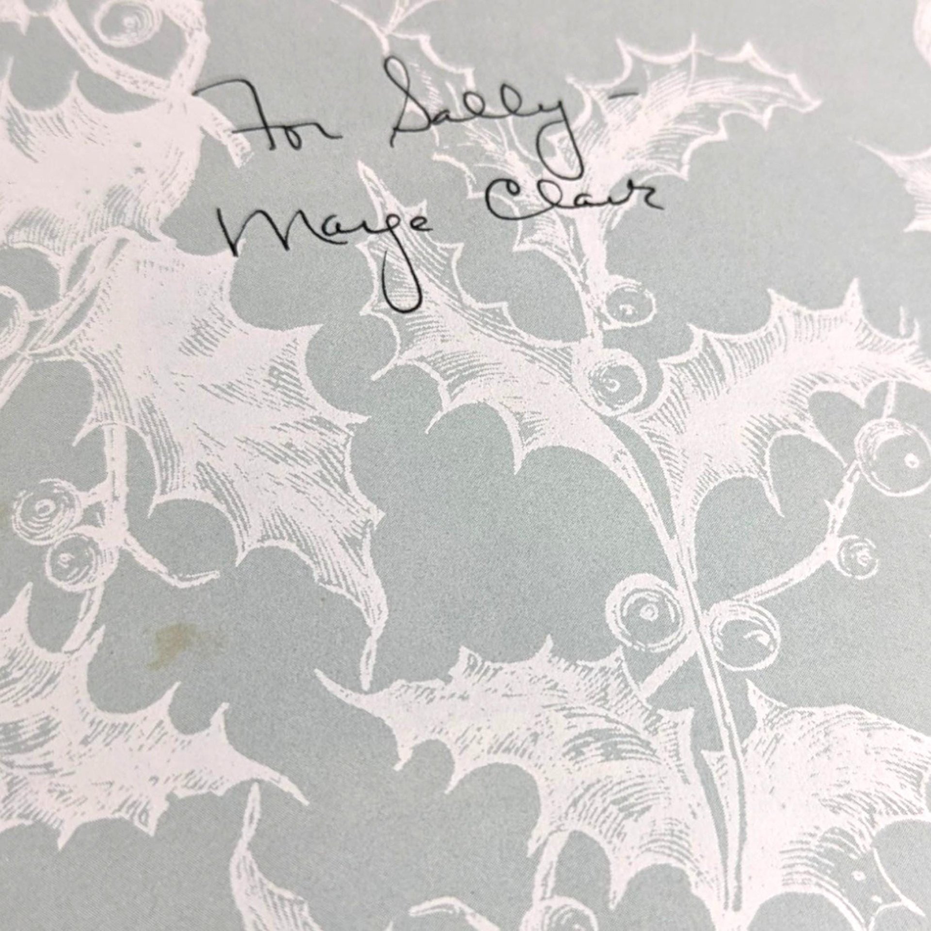 Signed Christmas Thyme at Oak Hill Farm Book: 1994 Holiday Decor & Crafts