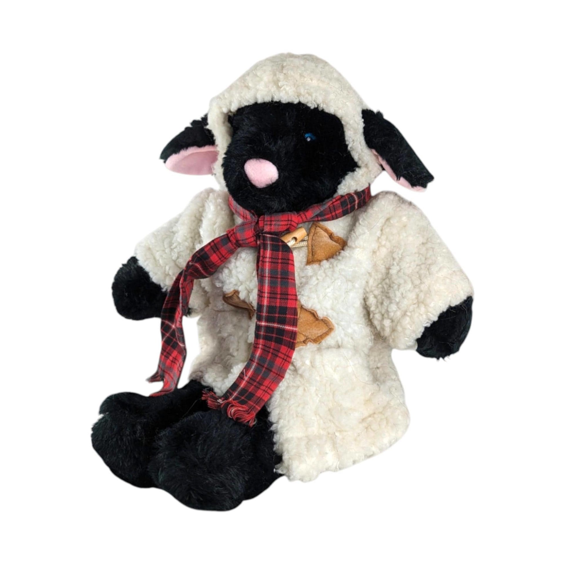 Vintage 1984 Curly McFleece Lamb Plush: North American Bear Co. Retro Toy