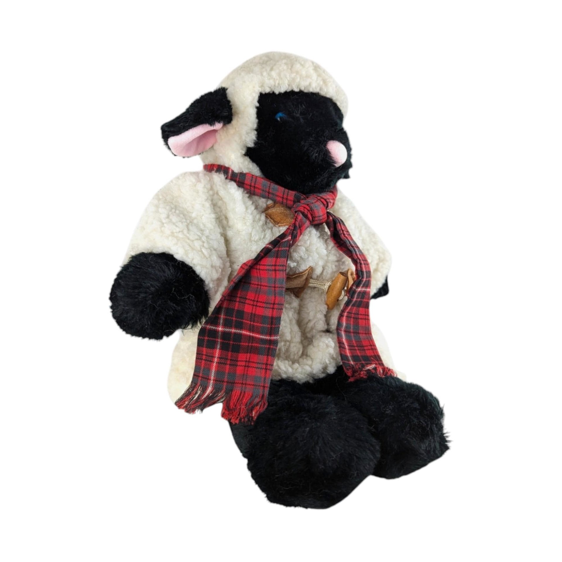 Vintage 1984 Curly McFleece Lamb Plush: North American Bear Co. Retro Toy