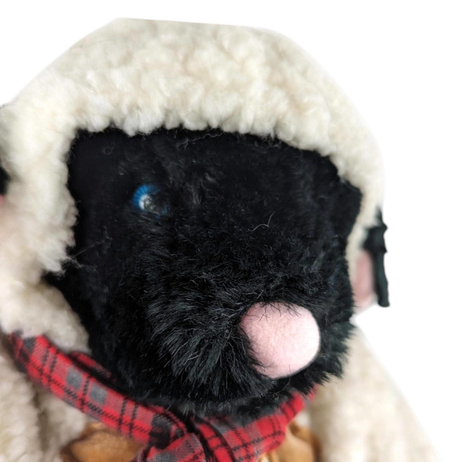 Vintage 1984 Curly McFleece Lamb Plush: North American Bear Co. Retro Toy