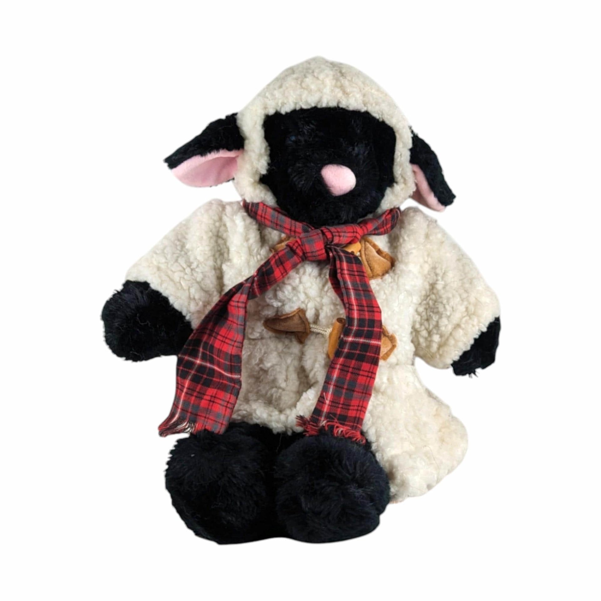 Vintage 1984 Curly McFleece Lamb Plush: North American Bear Co. Retro Toy