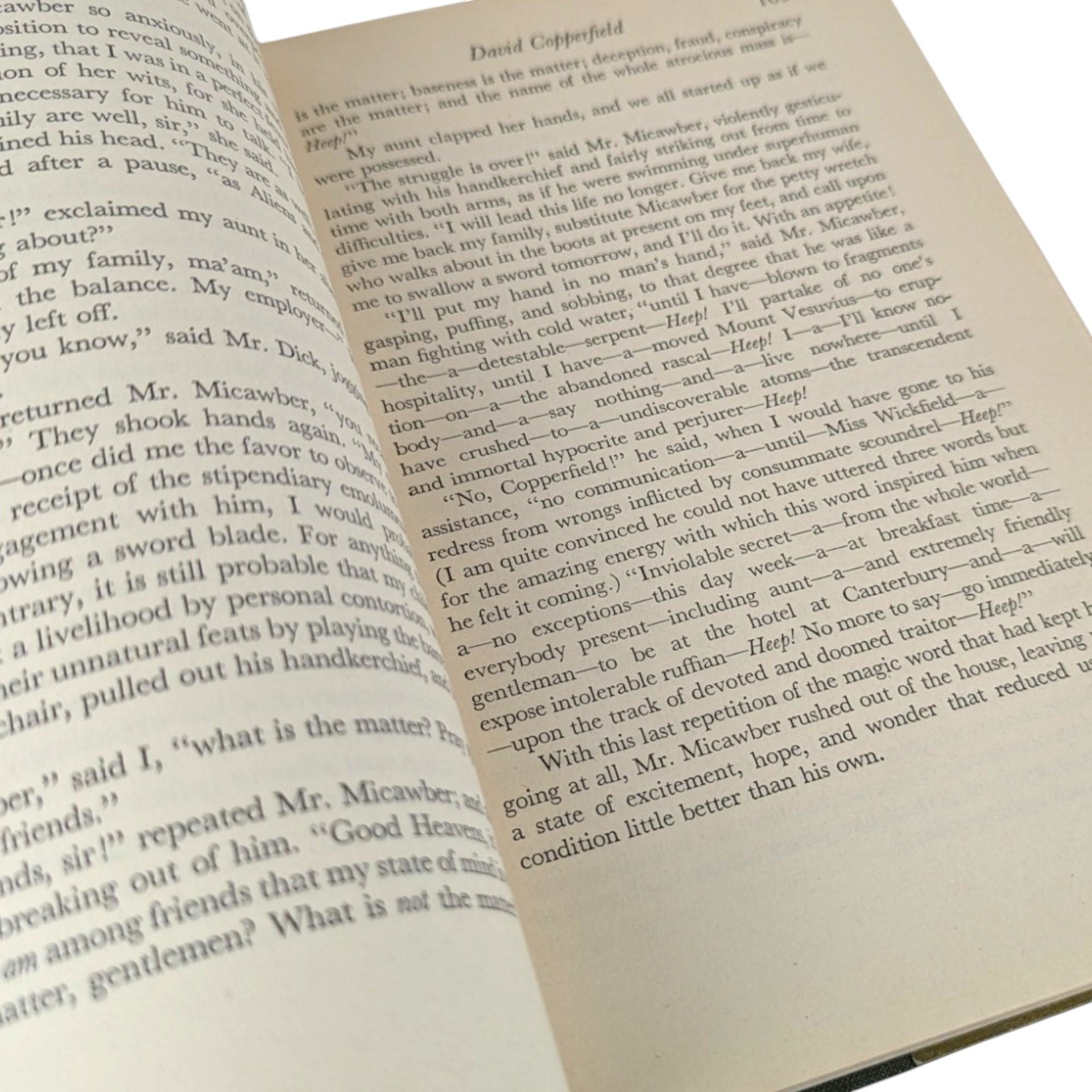 1943 Dickens Digest: Abridged Classics, Illustrated Vintage Hardcover