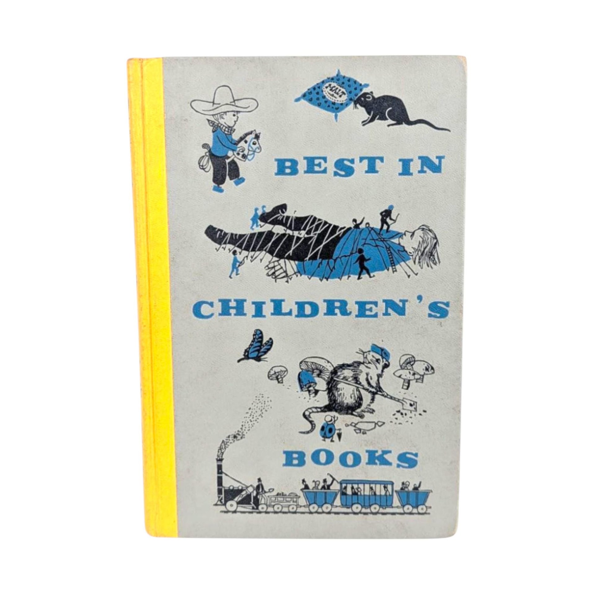 Vintage 1958 Best in Children's Books: Hardcover Story Anthology for Young Readers
