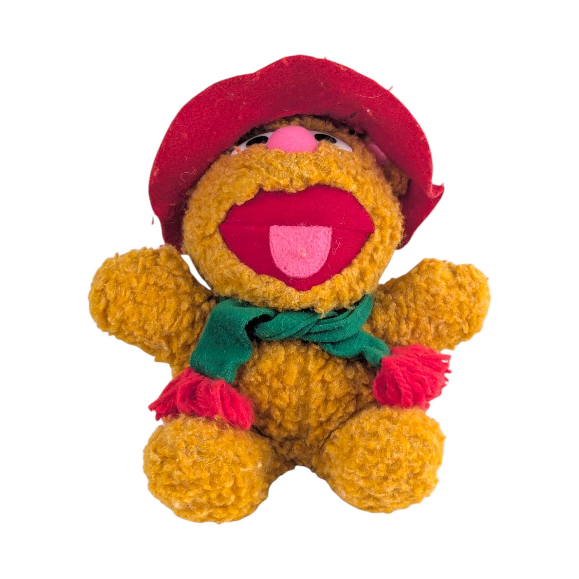 Vintage 1987 McDonald's Fozzie Bear Plush: Jim Henson Muppets Toy