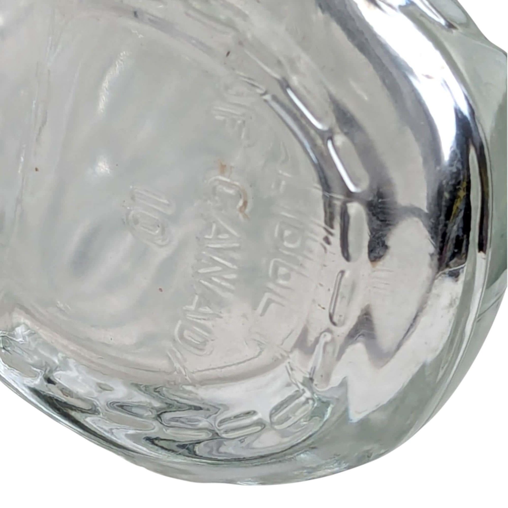 Vintage Glass Cowboy Boot Stein: Western Style Barware