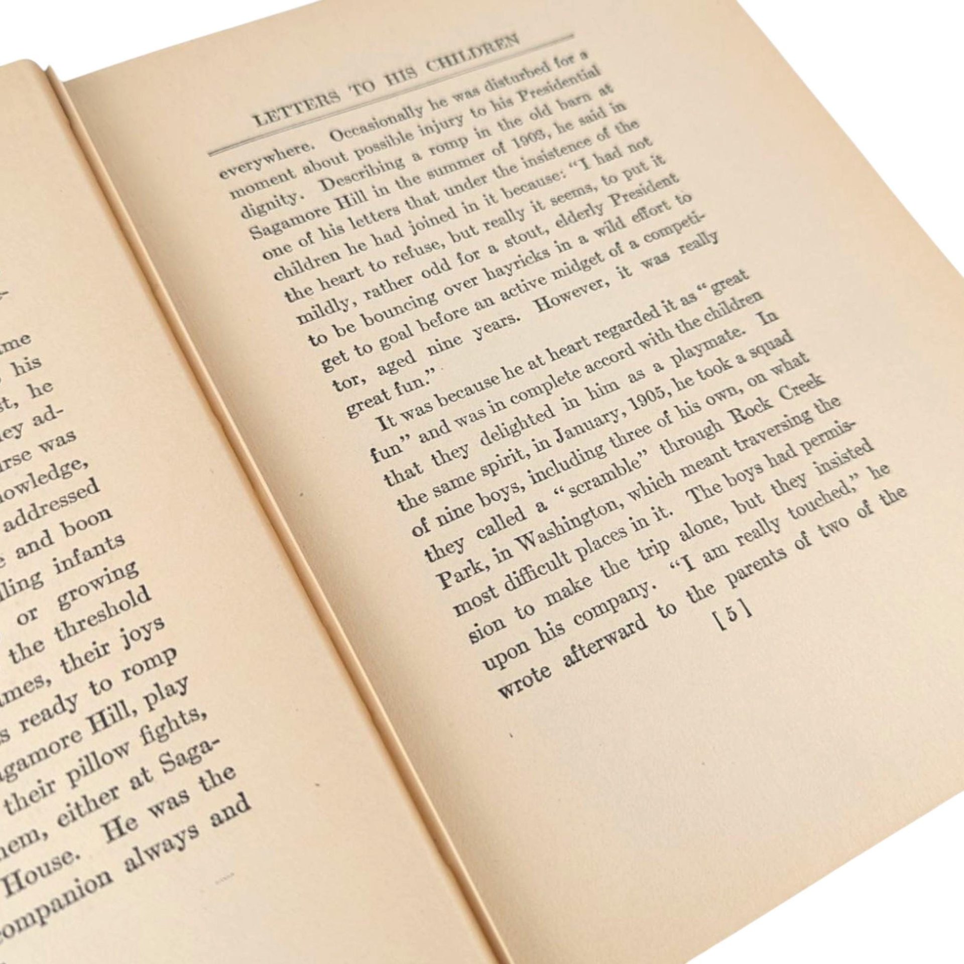 1919 Theodore Roosevelt Letters Book: Historical Correspondence, Antique Decor