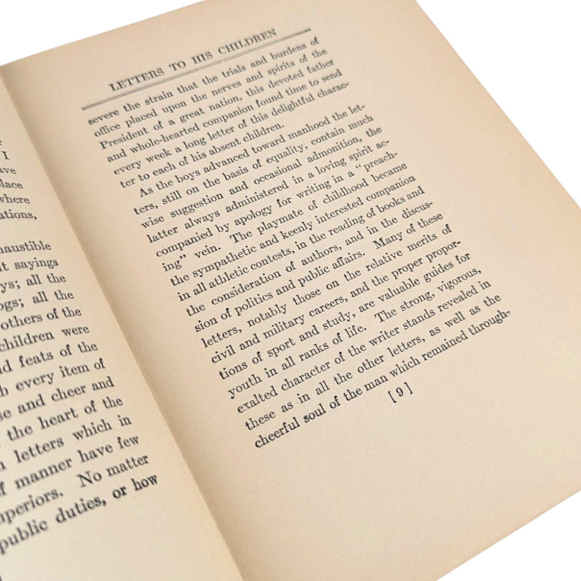 1919 Theodore Roosevelt Letters Book: Historical Correspondence, Antique Decor