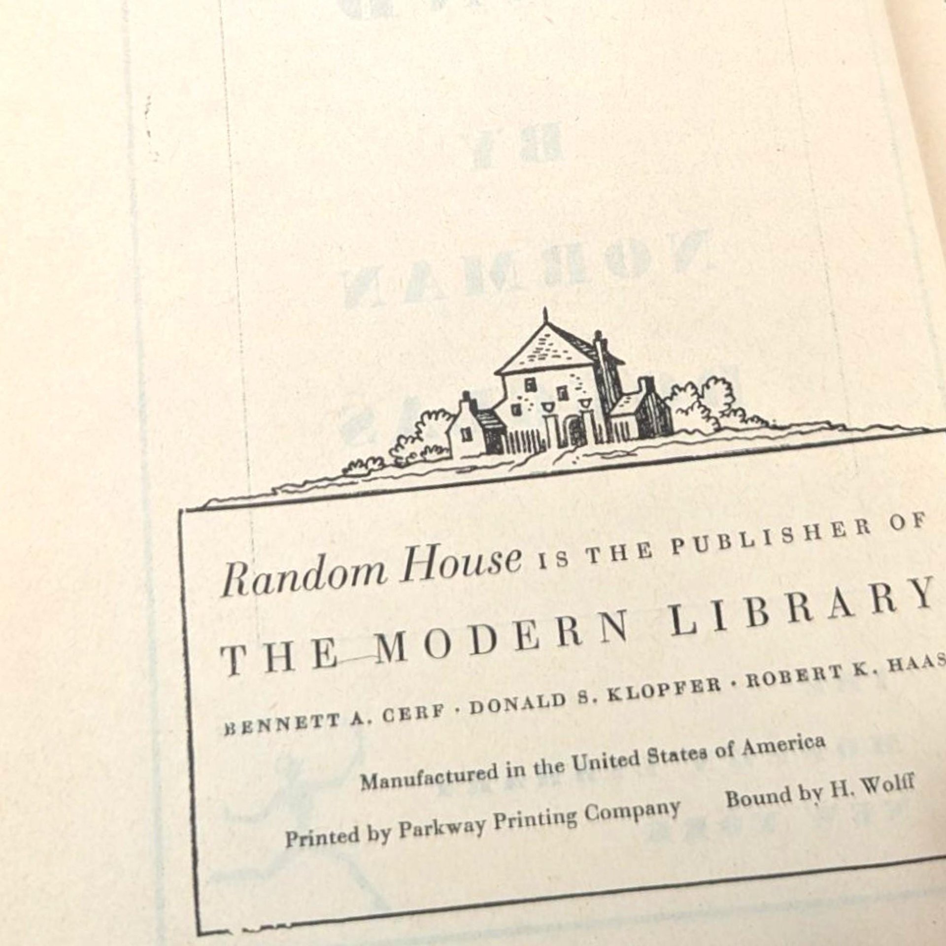 1925 South Wind by Norman Douglas: Modern Library Hardcover Classic