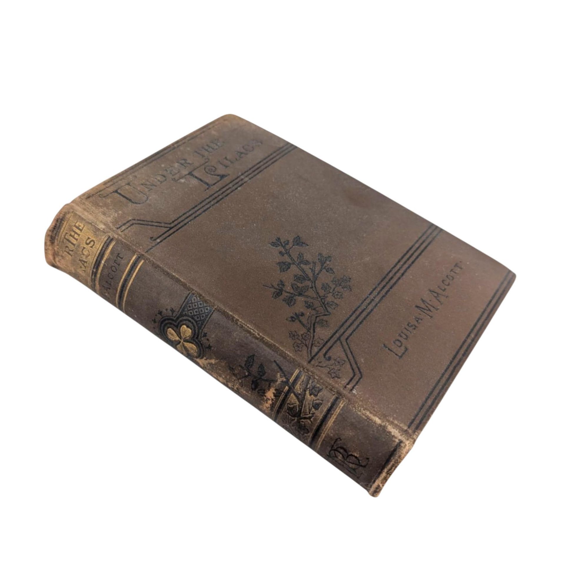Antique "Under the Lilacs" Book by Louisa May Alcott - 1878 Collectible Classic