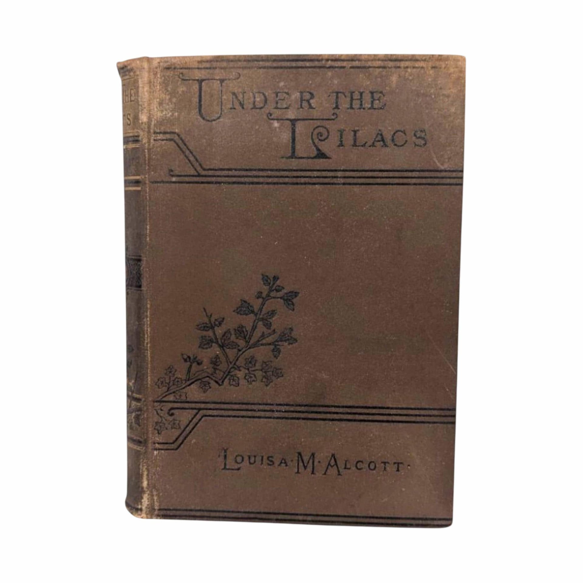 Antique "Under the Lilacs" Book by Louisa May Alcott - 1878 Collectible Classic