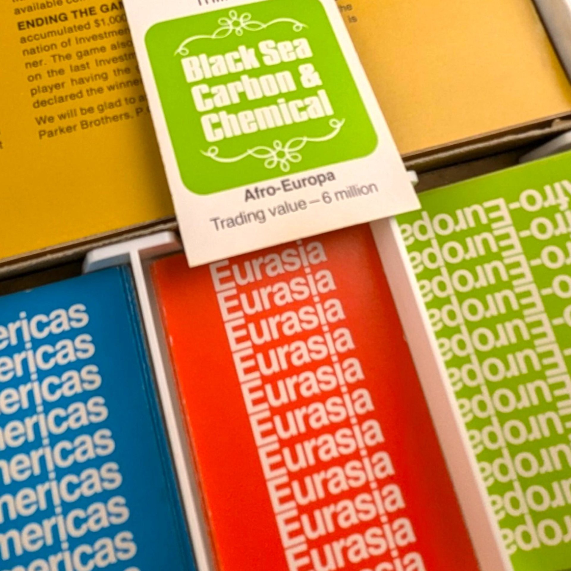 1973 Parker Brothers Billionaire Game, Vintage Board Game, Global Enterprise, Collectible Game, Family Game Night, Retro Game