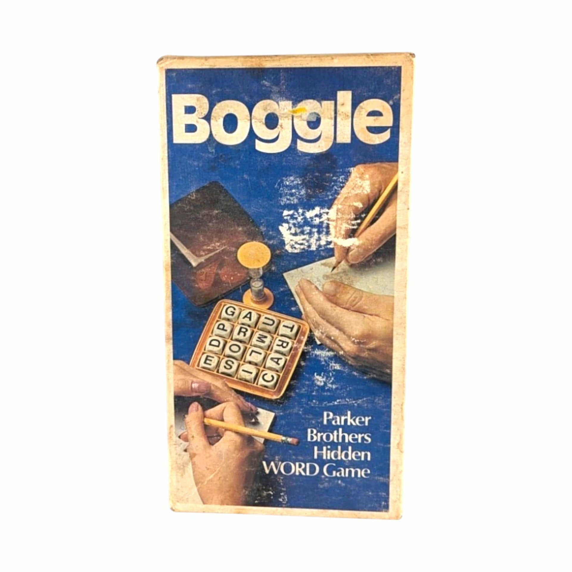 Vintage 1976 Boggle Game: Classic Parker Brothers Word Game