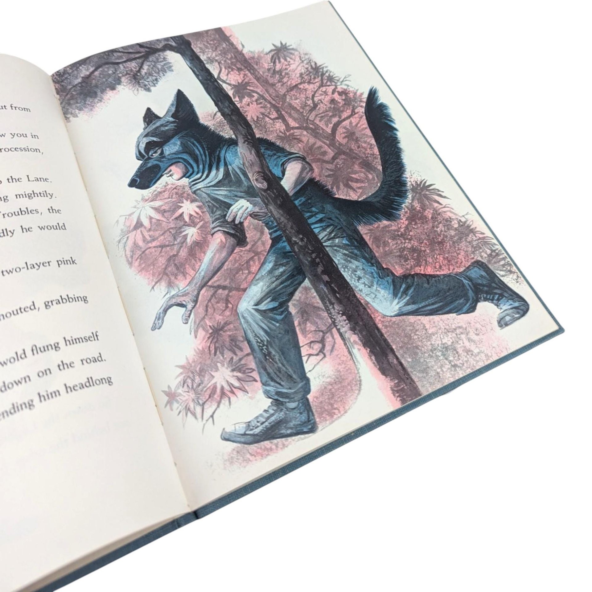 1967 The Wolf of Lambs Lane: Vintage Children's Book with Lynd Ward Illustrations