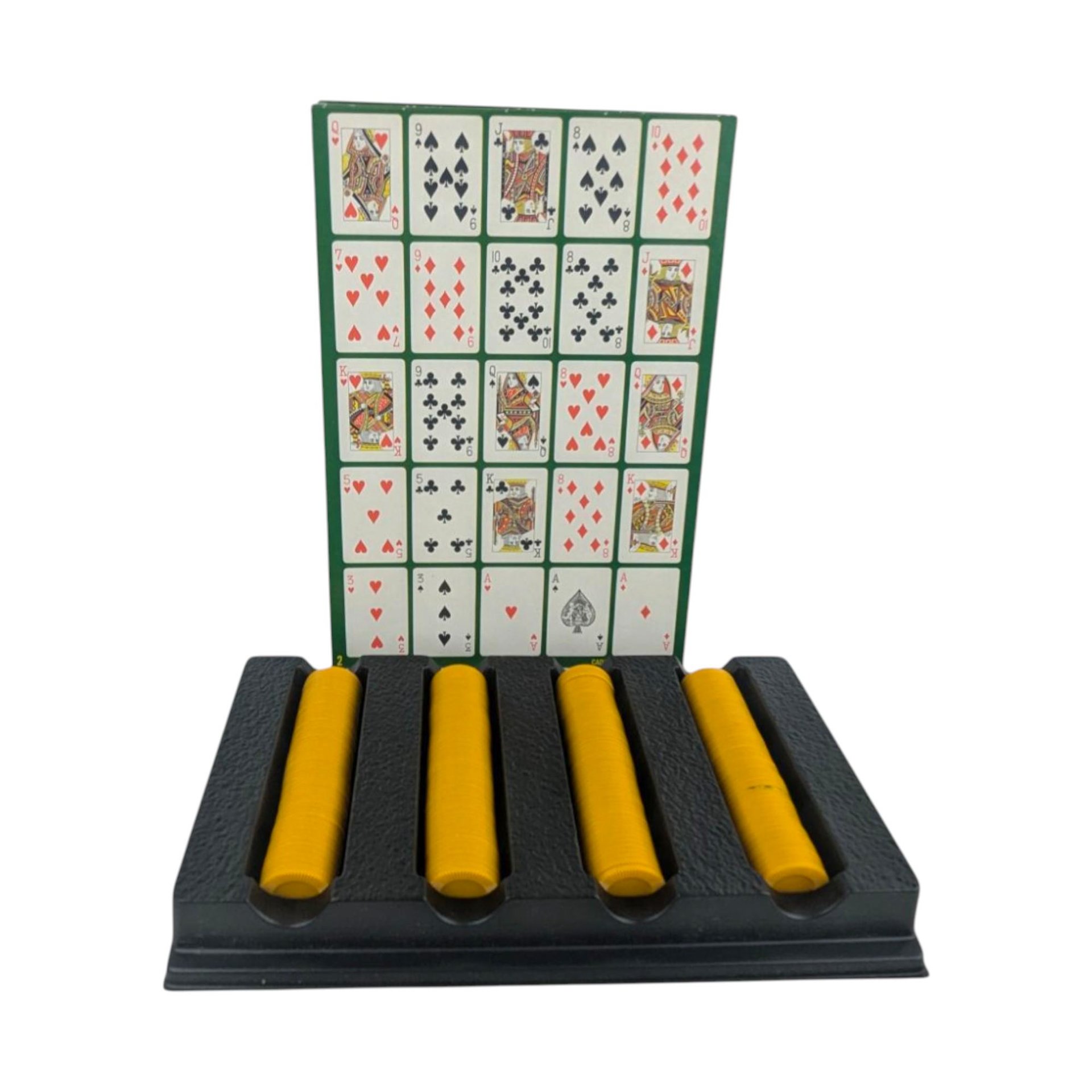 Vintage 1977 Cadaco Poker-Keeno Game: Complete Set, 70s Party Fun