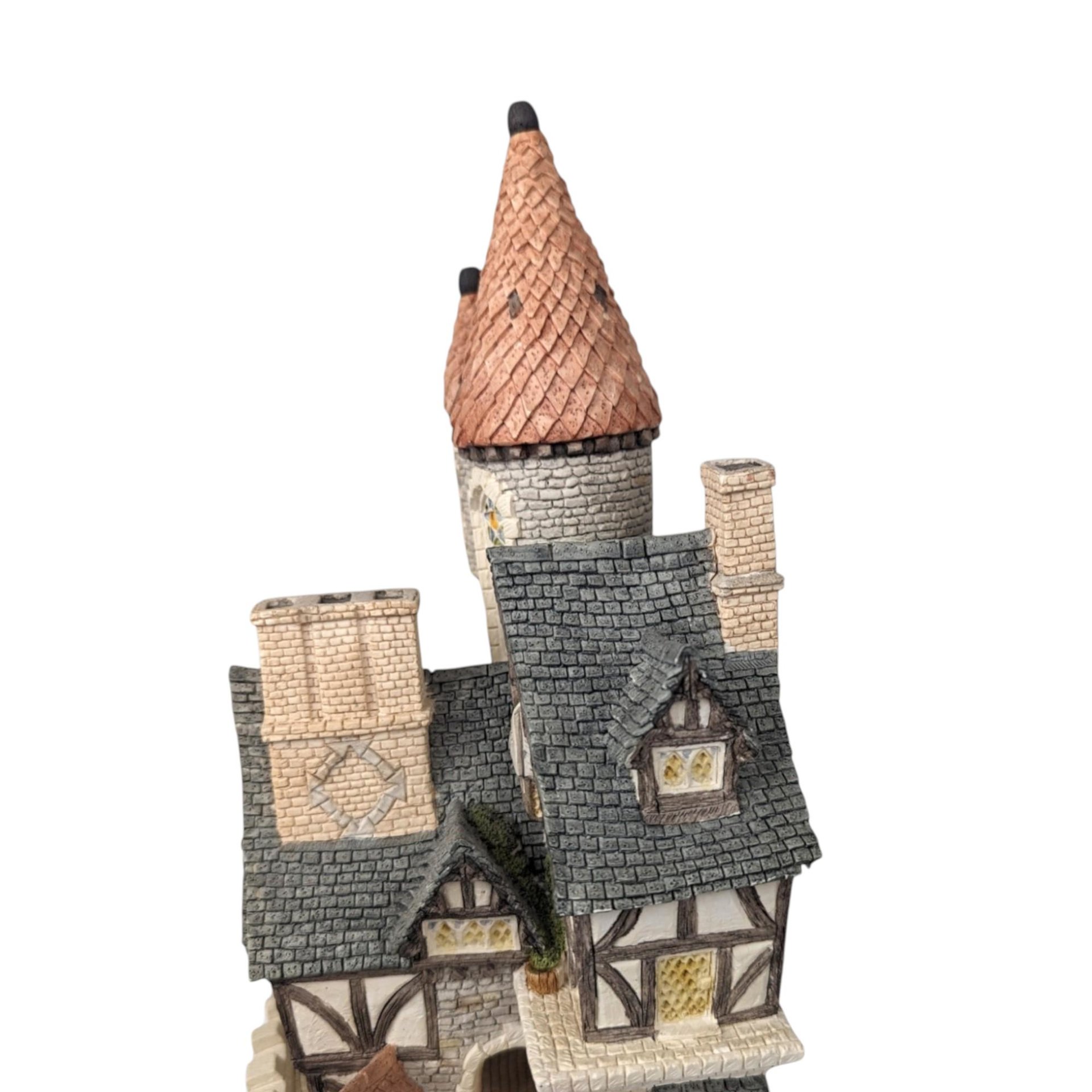 David Winter "Castle in the Air" Figurine: Signed 1991 Fantasy Cottage