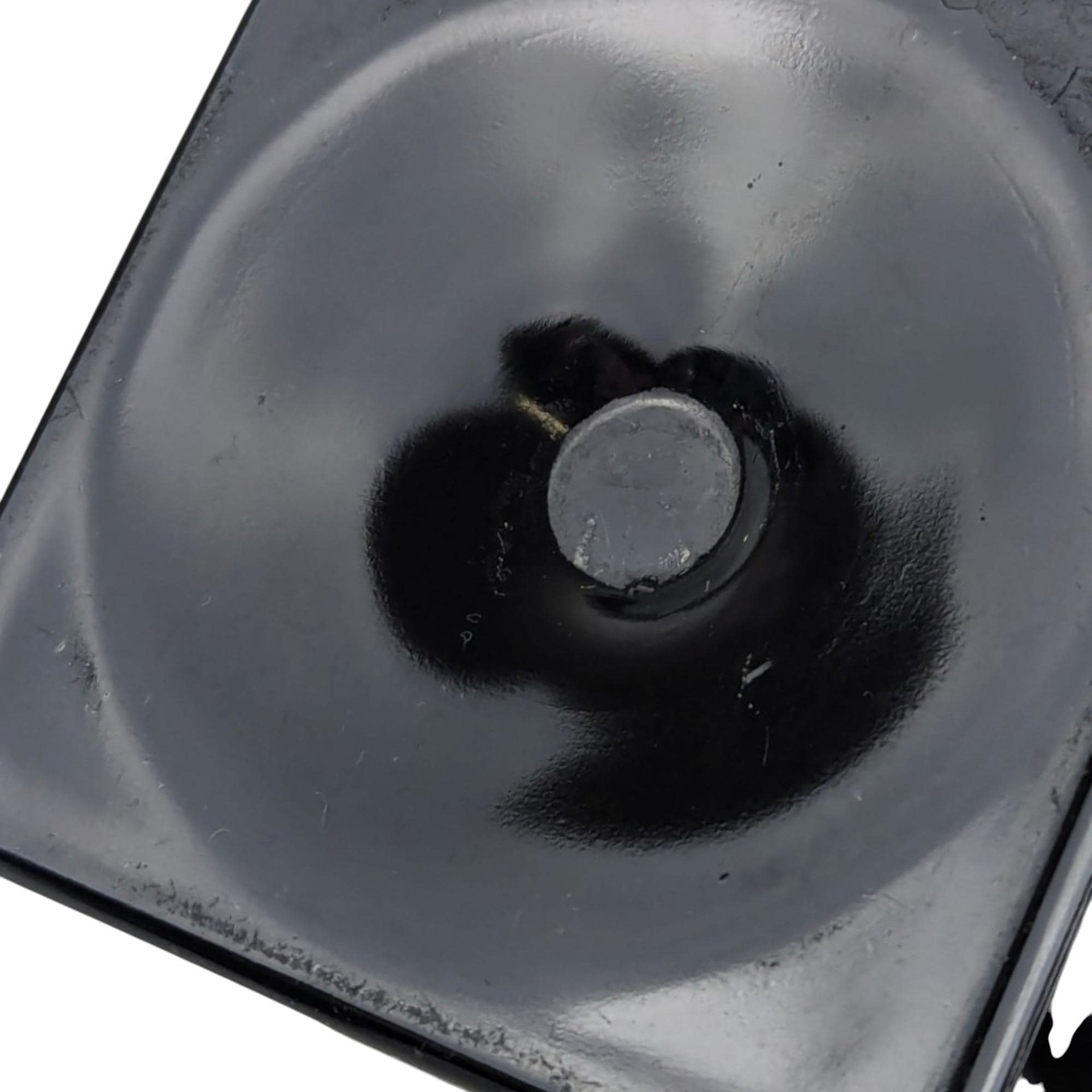 Vintage L.E. Smith Dancing Nymphs Vase: Black Amethyst Art Deco Glassware