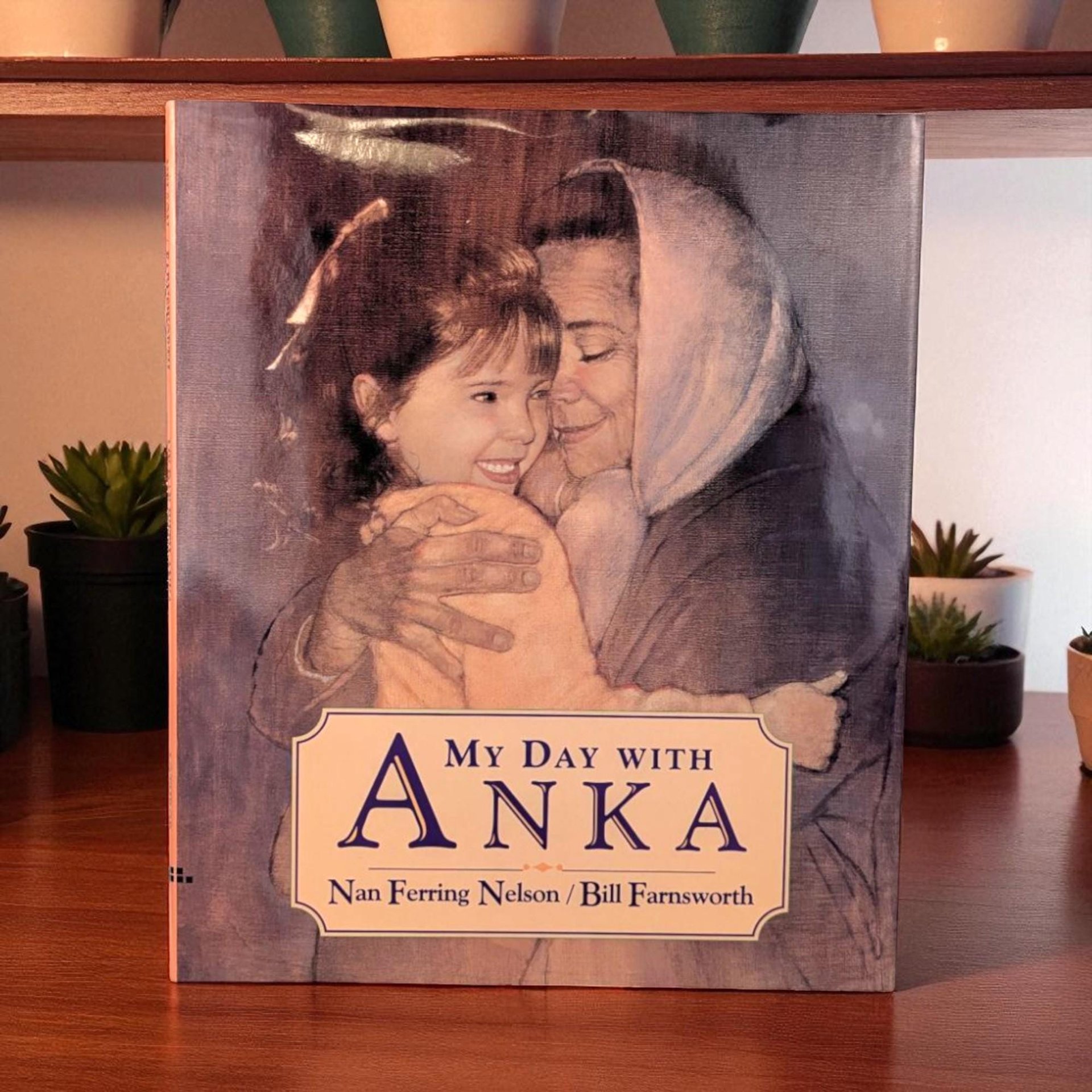 Signed Children's Book: My Day with Anka, 1996 Hardcover, Illustrated
