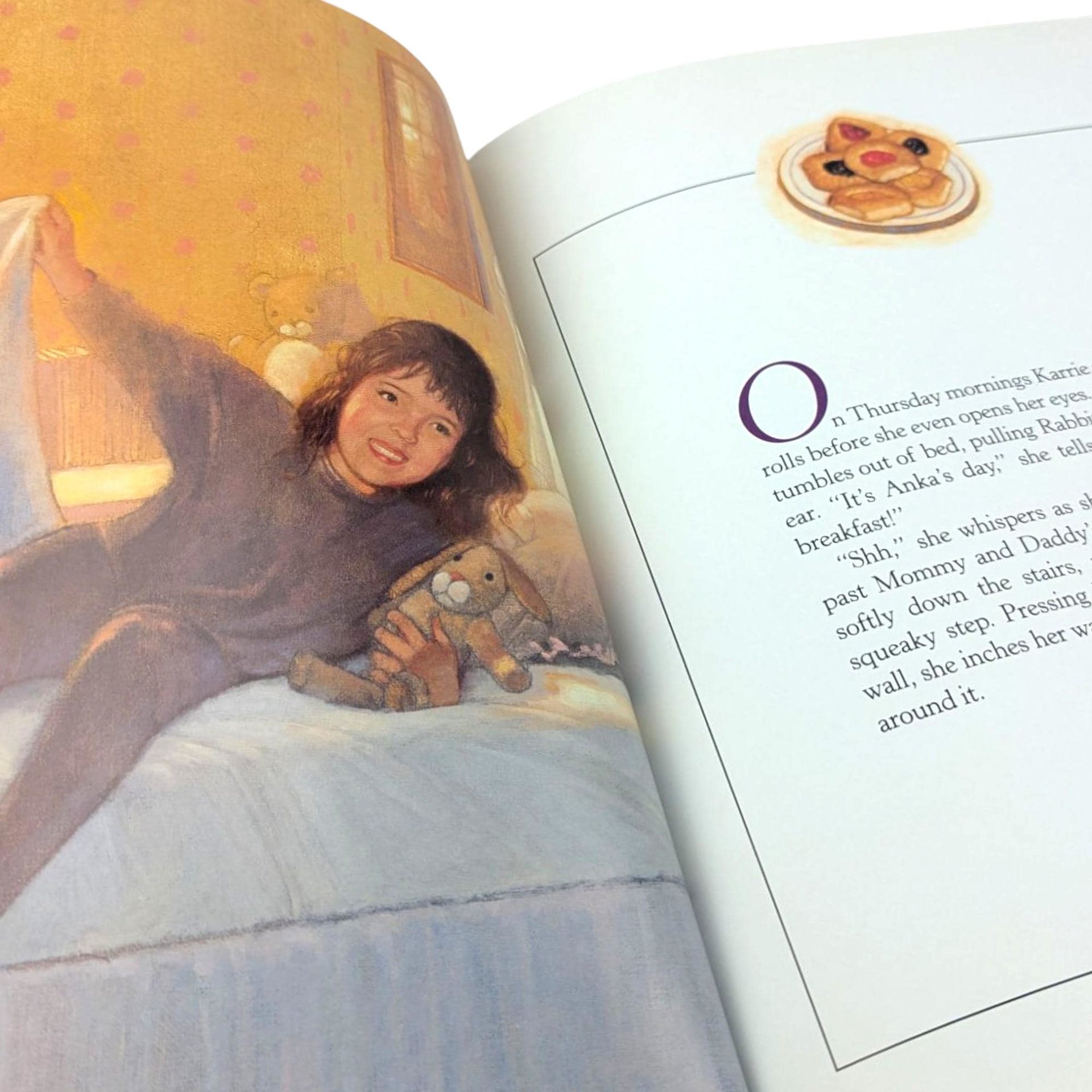 Signed Children's Book: My Day with Anka, 1996 Hardcover, Illustrated
