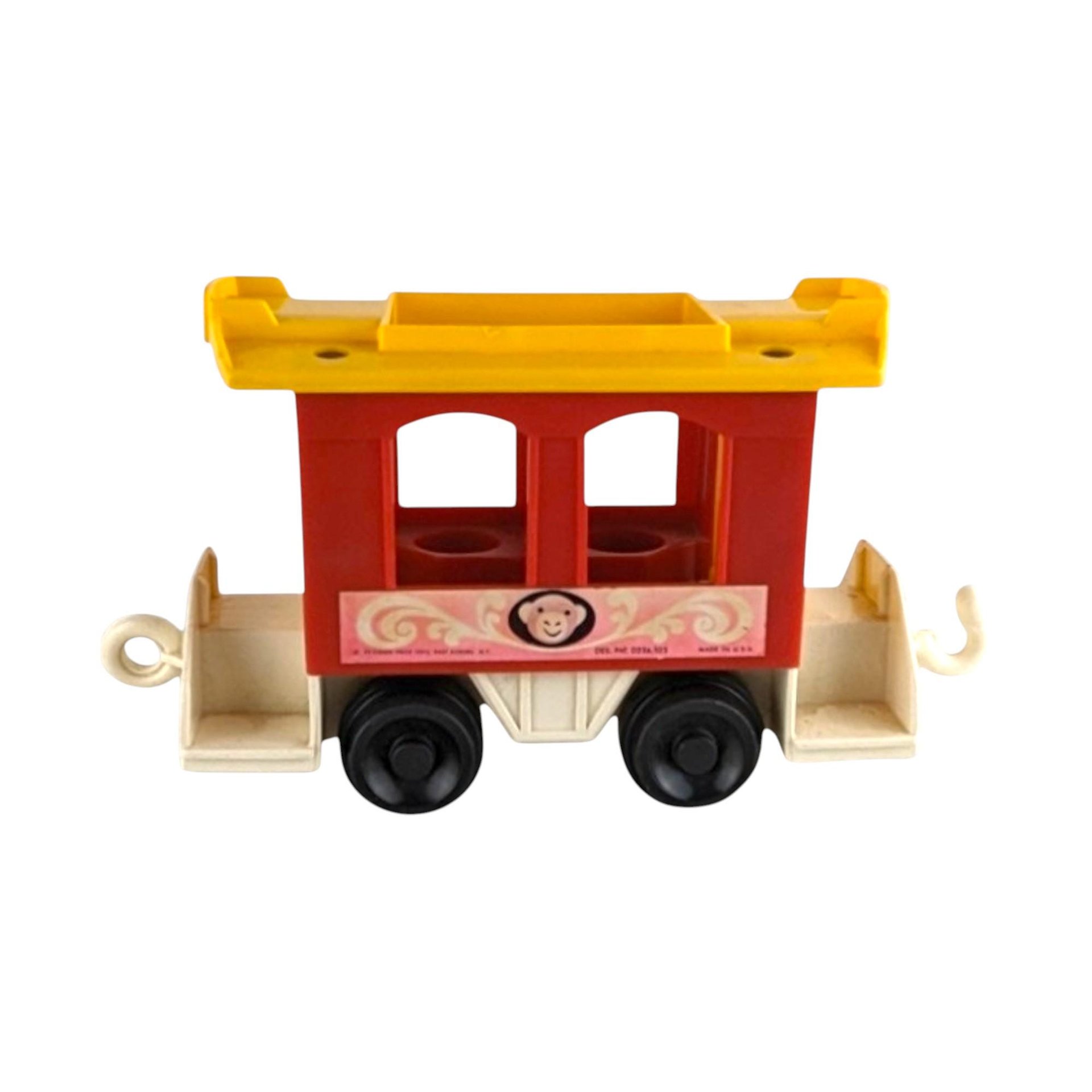 Vintage Fisher Price Little People Train, 3-Piece Train Set, 1973 Little People, Toy Train, Collectible Toy, Preschool Toy