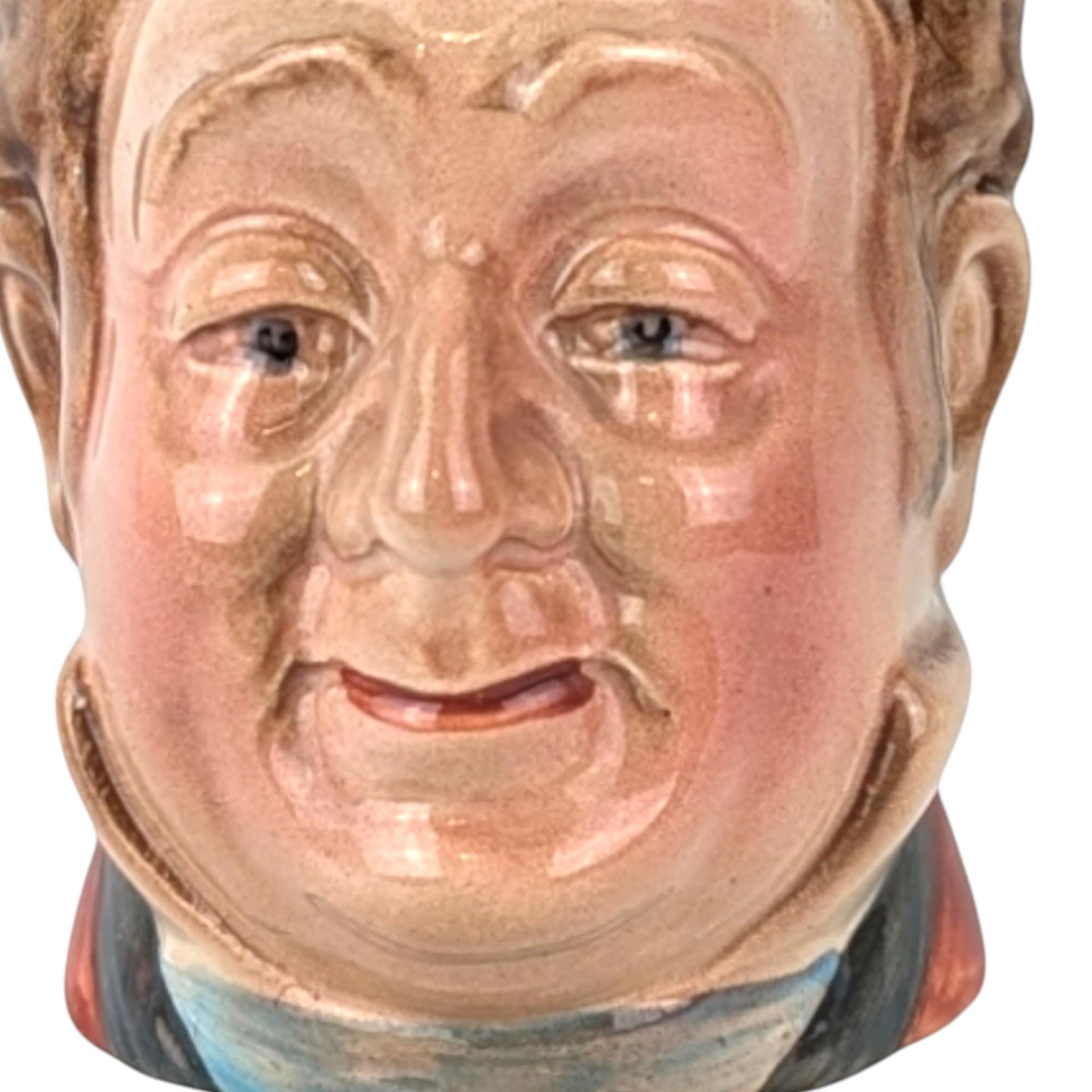 Vintage Beswick Mr. Pecksniff Toby Mug, Ceramic Character Jug, Dickens Collectible, Gift for Collector, 3.5 Inches