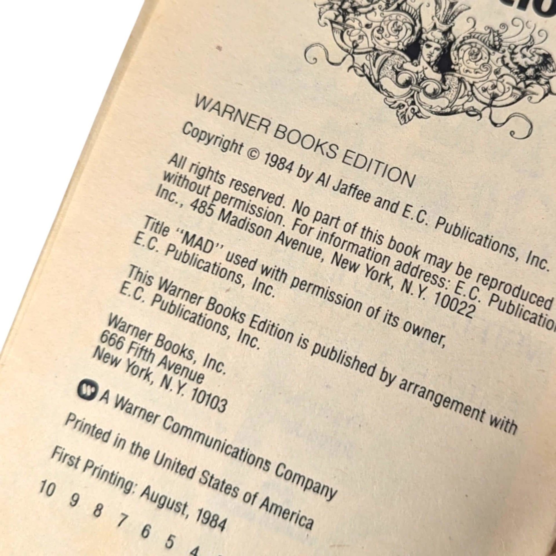 Vintage Mad Magazine, Snappy Answers to Stupid Questions #5, Al Jaffee, Humor Book, Paperback, 1984, Collectible Book, Gag Gift