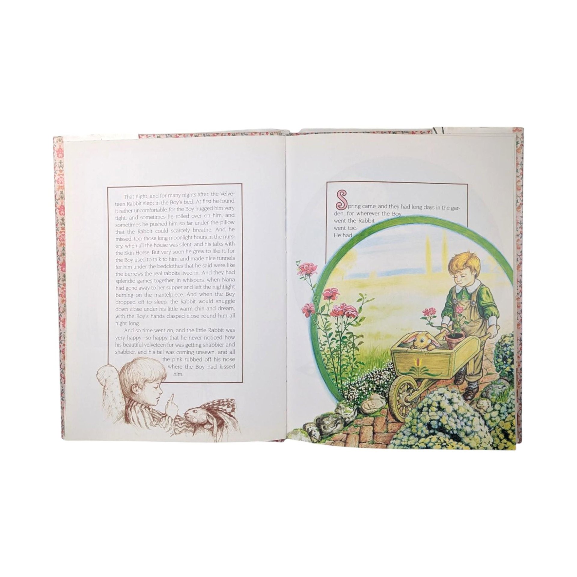 1984 Velveteen Rabbit Hardcover, Margery Williams Book, Michael Green Illustrations, Vintage Children's Book, Classic Story