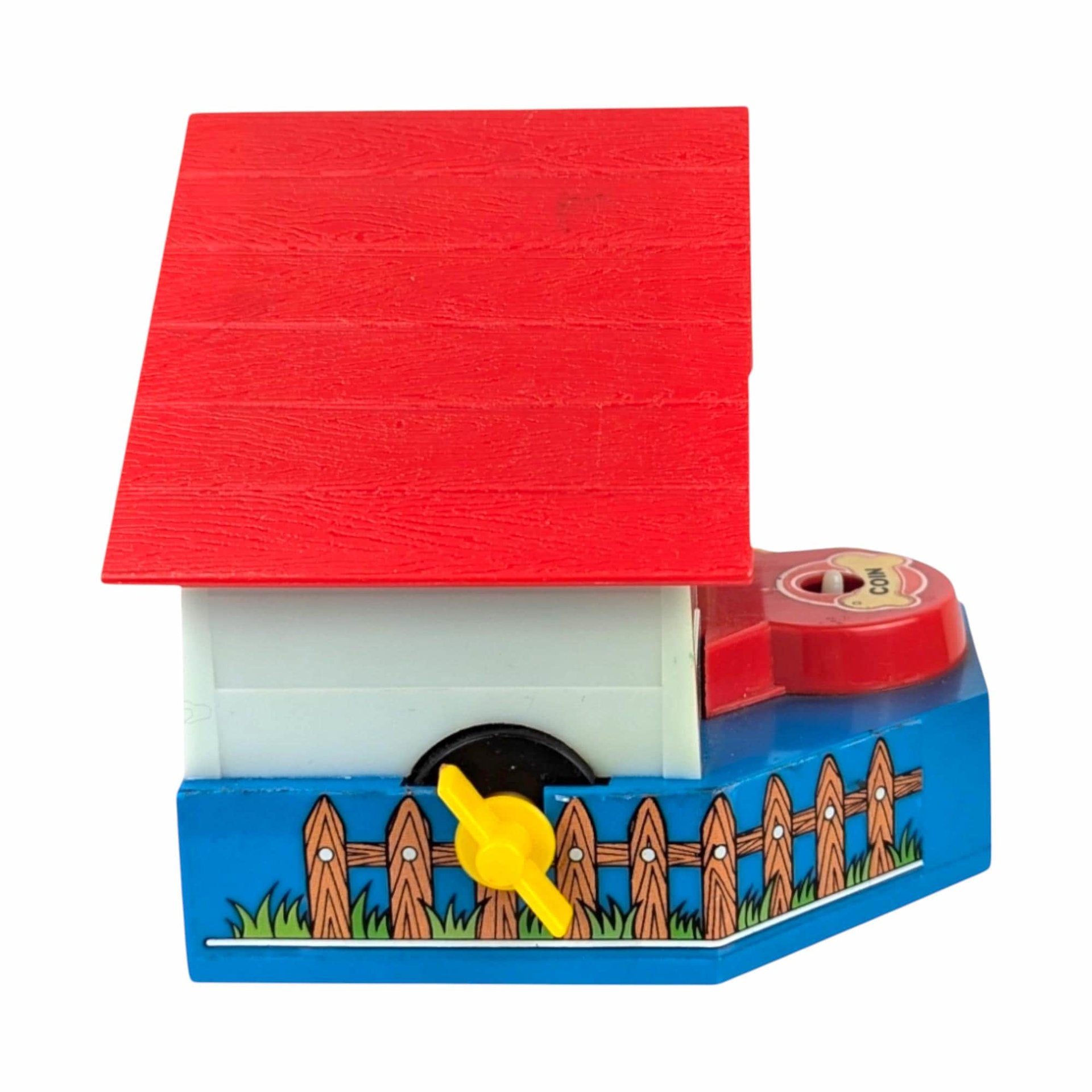 Vintage Everlast Plastic Doggy House Bank, Coin Savings Bank, Puppy Gift, Children's Room Decor, Collectible Toy Bank